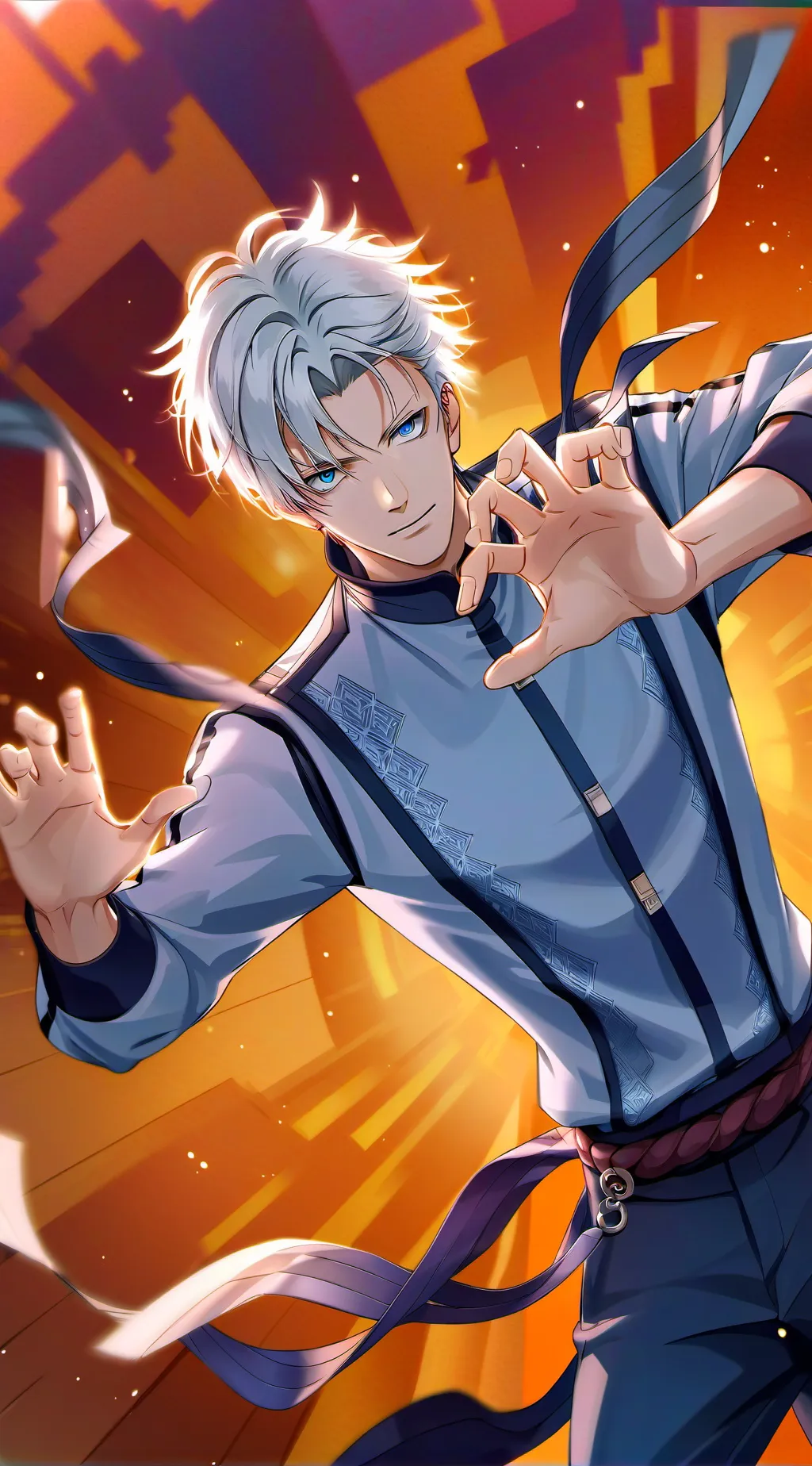 ai character: Gojo background