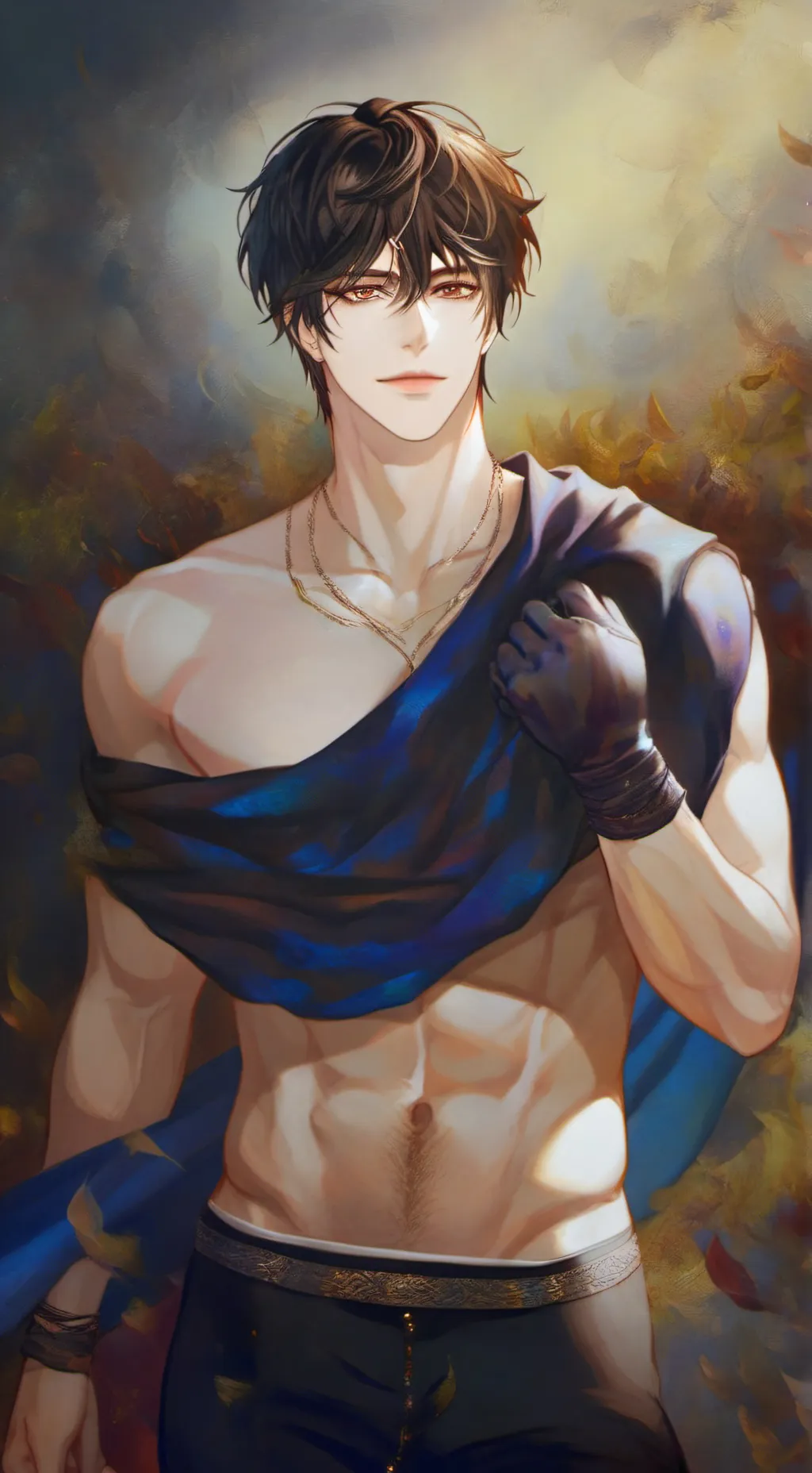 ai character: 🍀Emmanuel🍀 background