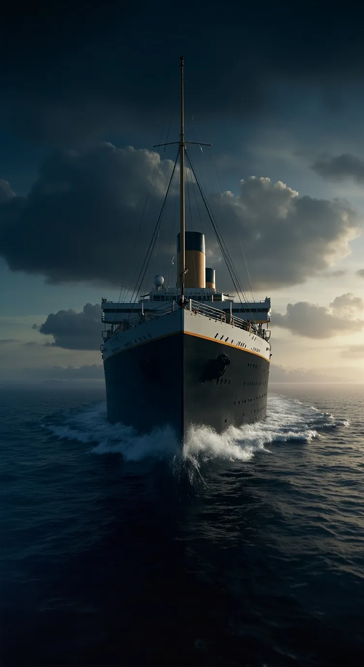 ai character: Titanic background