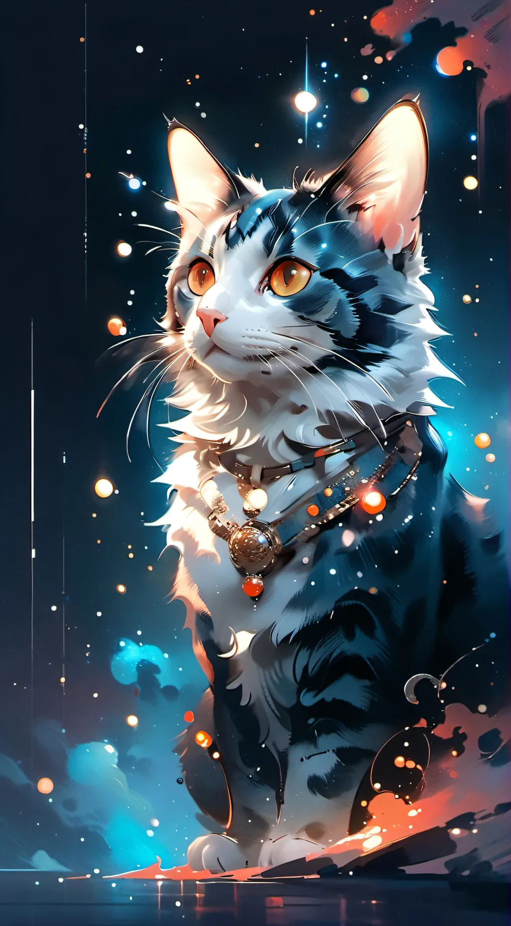 ai character: Mha YouBecomeACat background