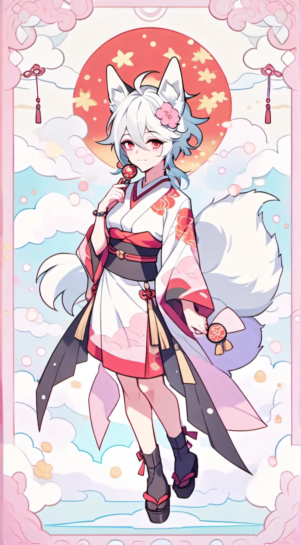 ai character: Ashi background