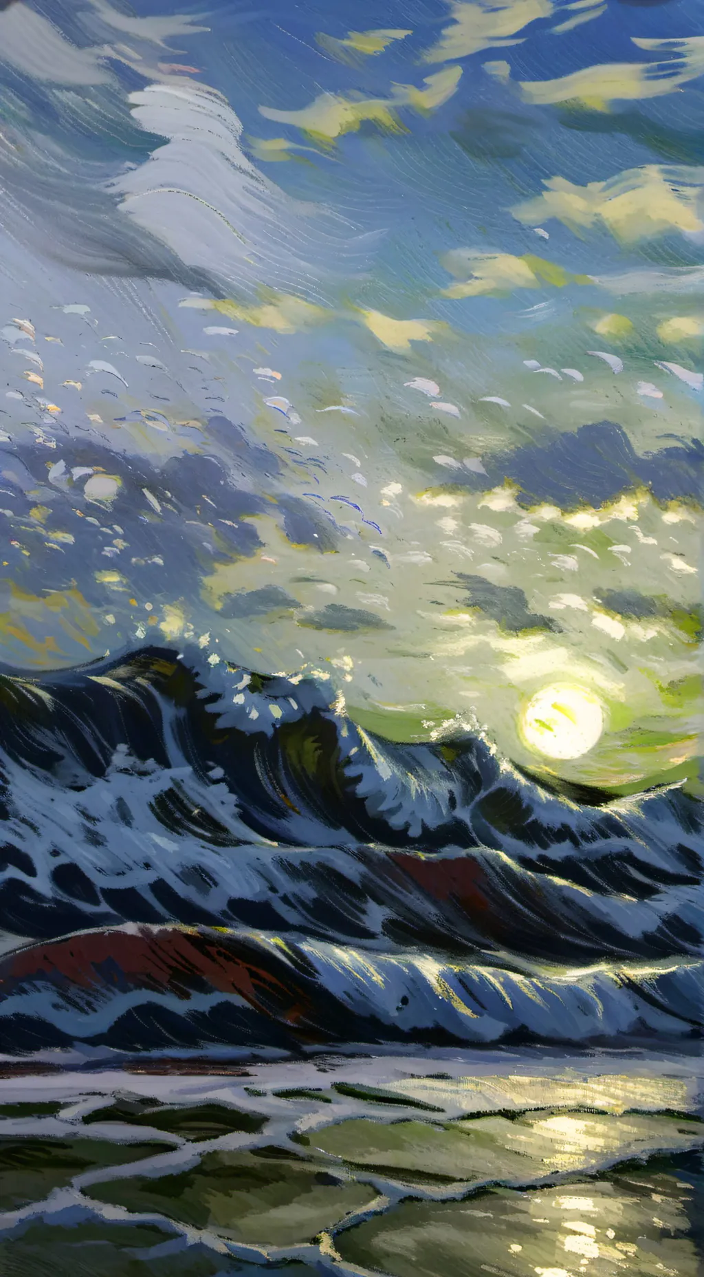 ai character: hello background