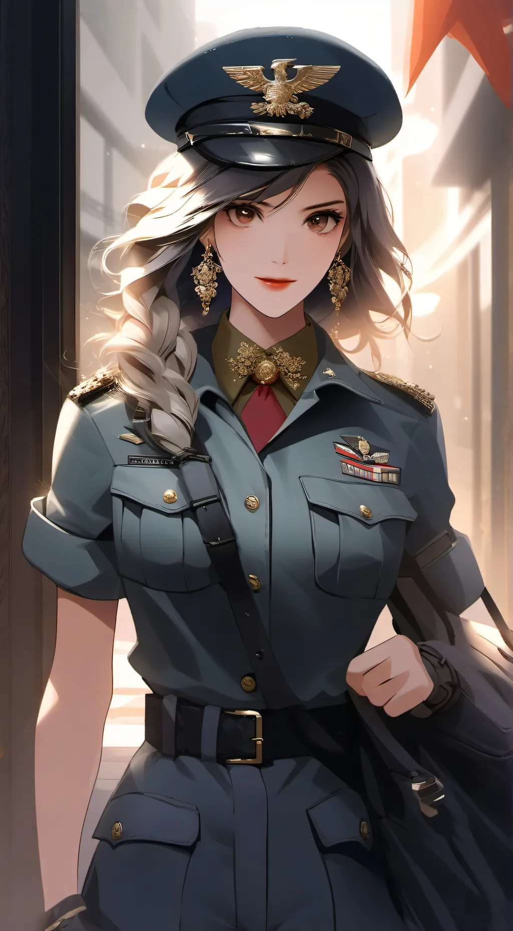 ai character: Mariana comandante background