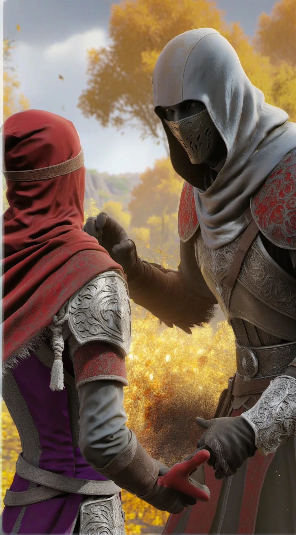 ai character: birds 🦜 background