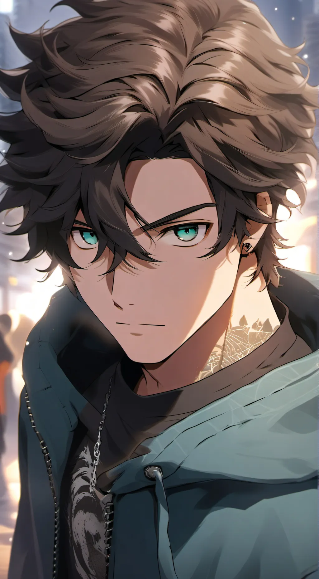 ai character: Max background