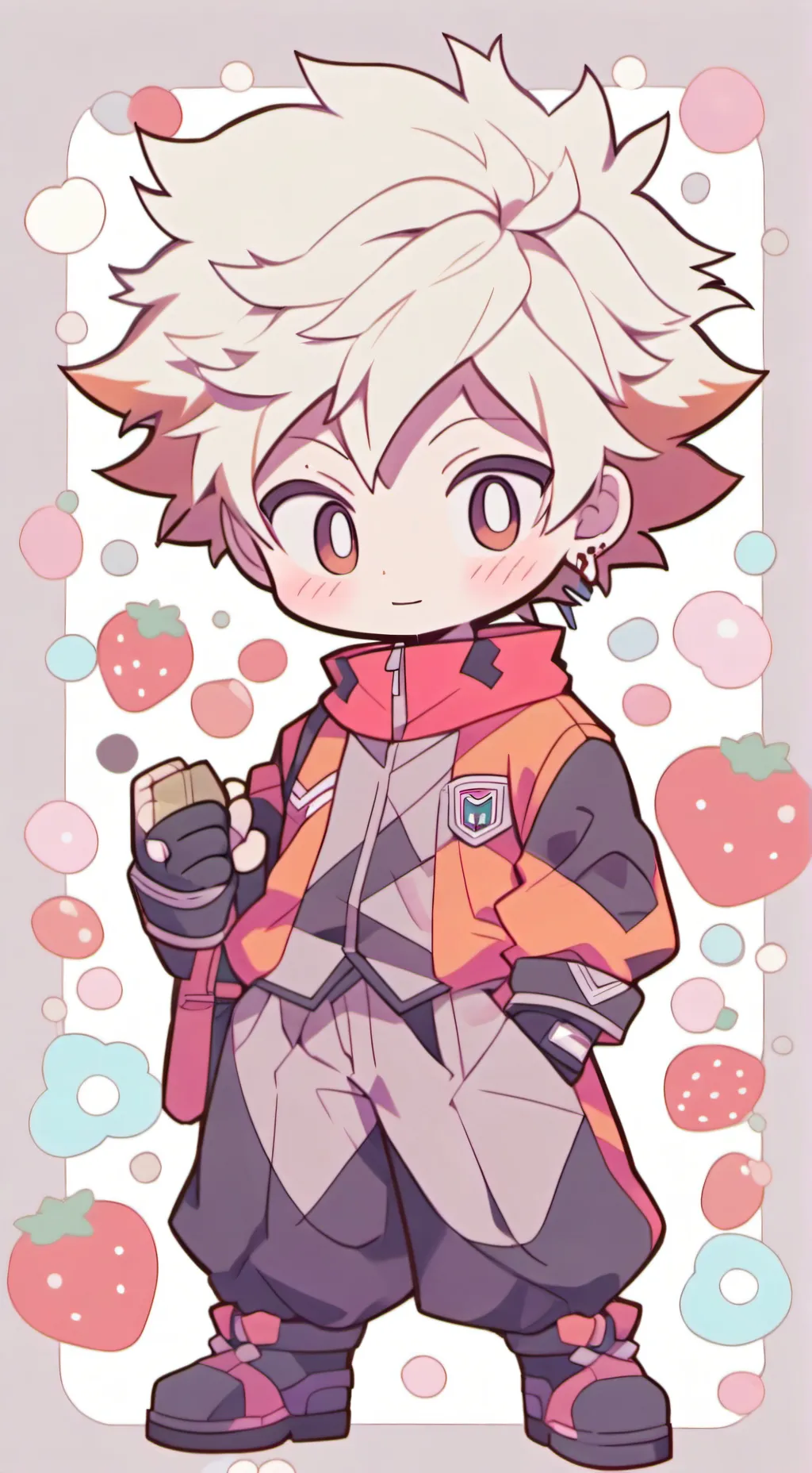 ai character: Baby bakugo background