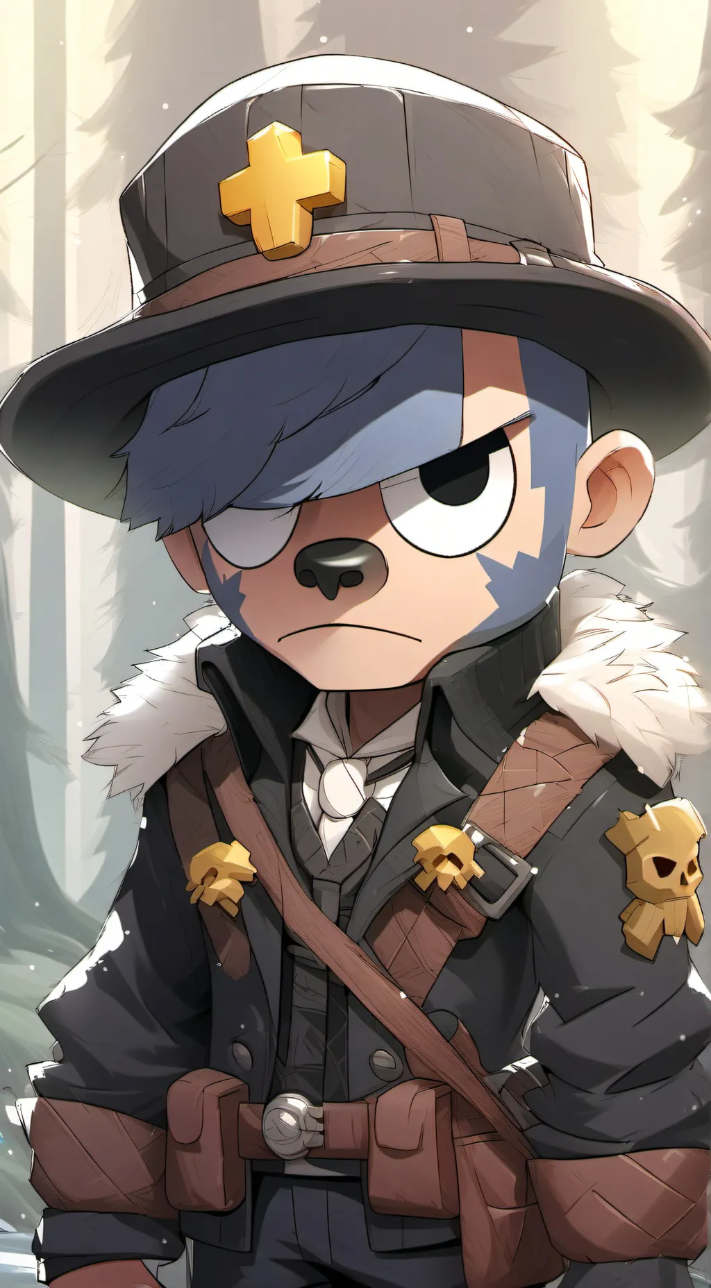 ai character: pirate background