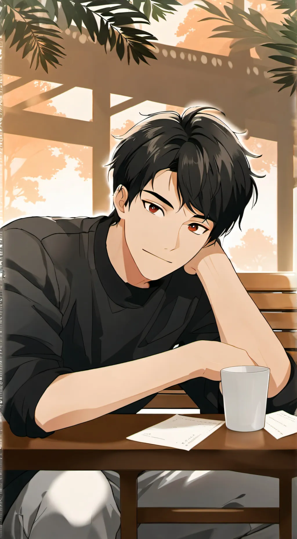 ai character: Hansrick background