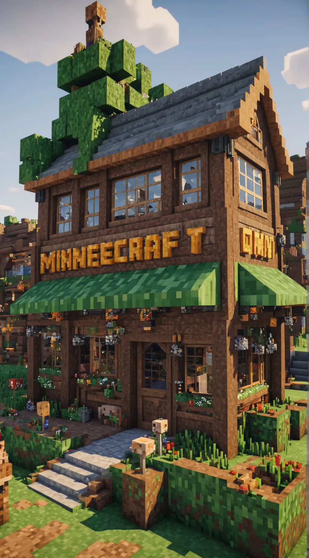 ai character: Jack Black (Minecr background