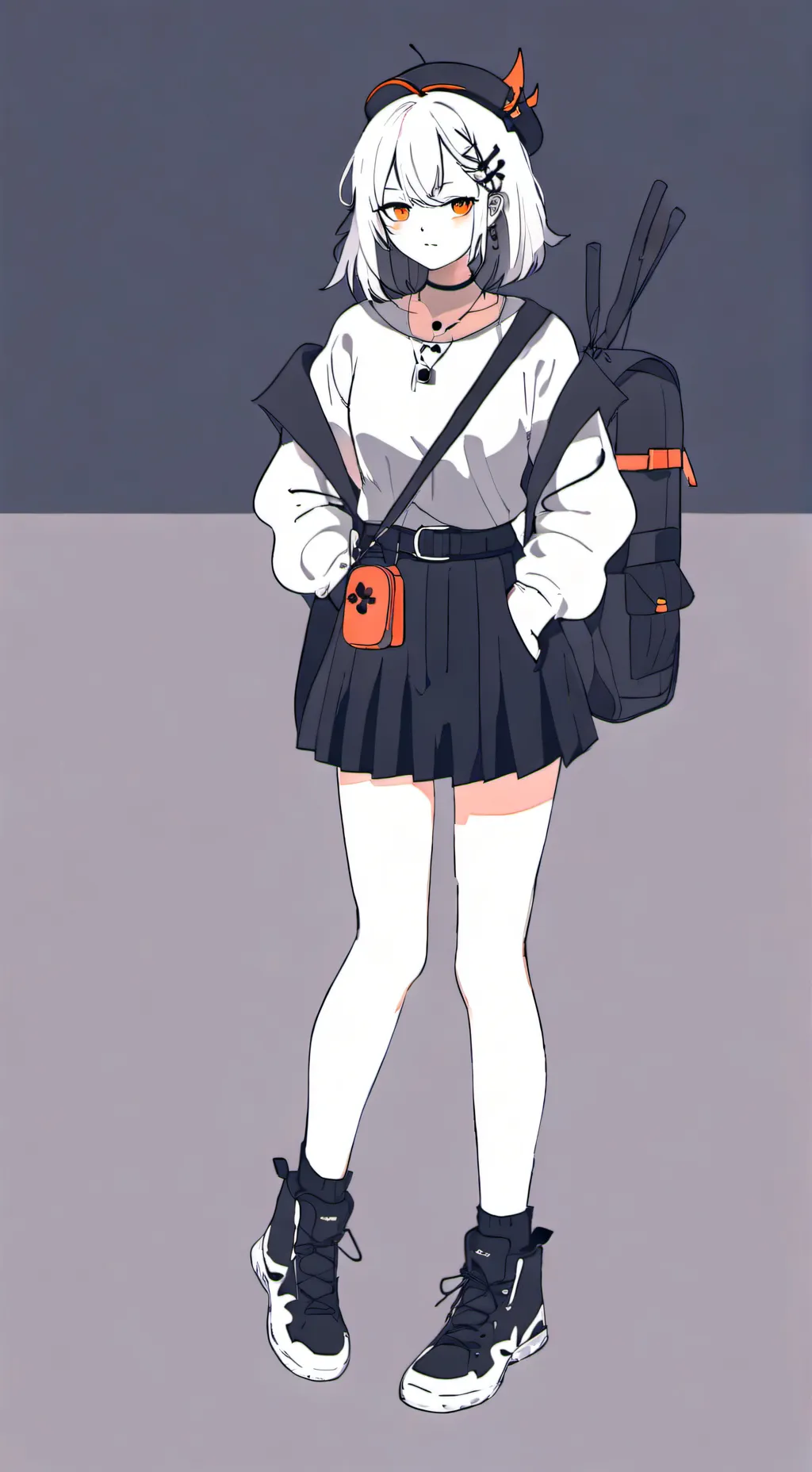 ai character: Mira  background