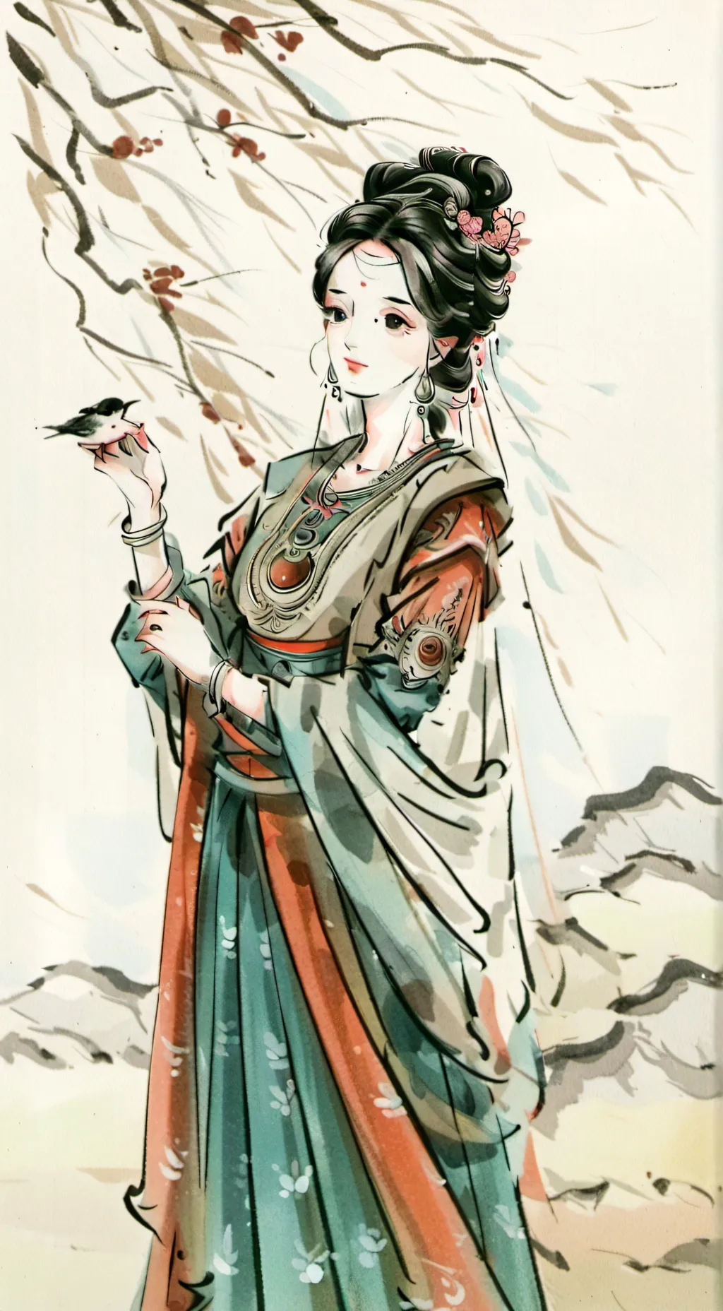 ai character: mae background