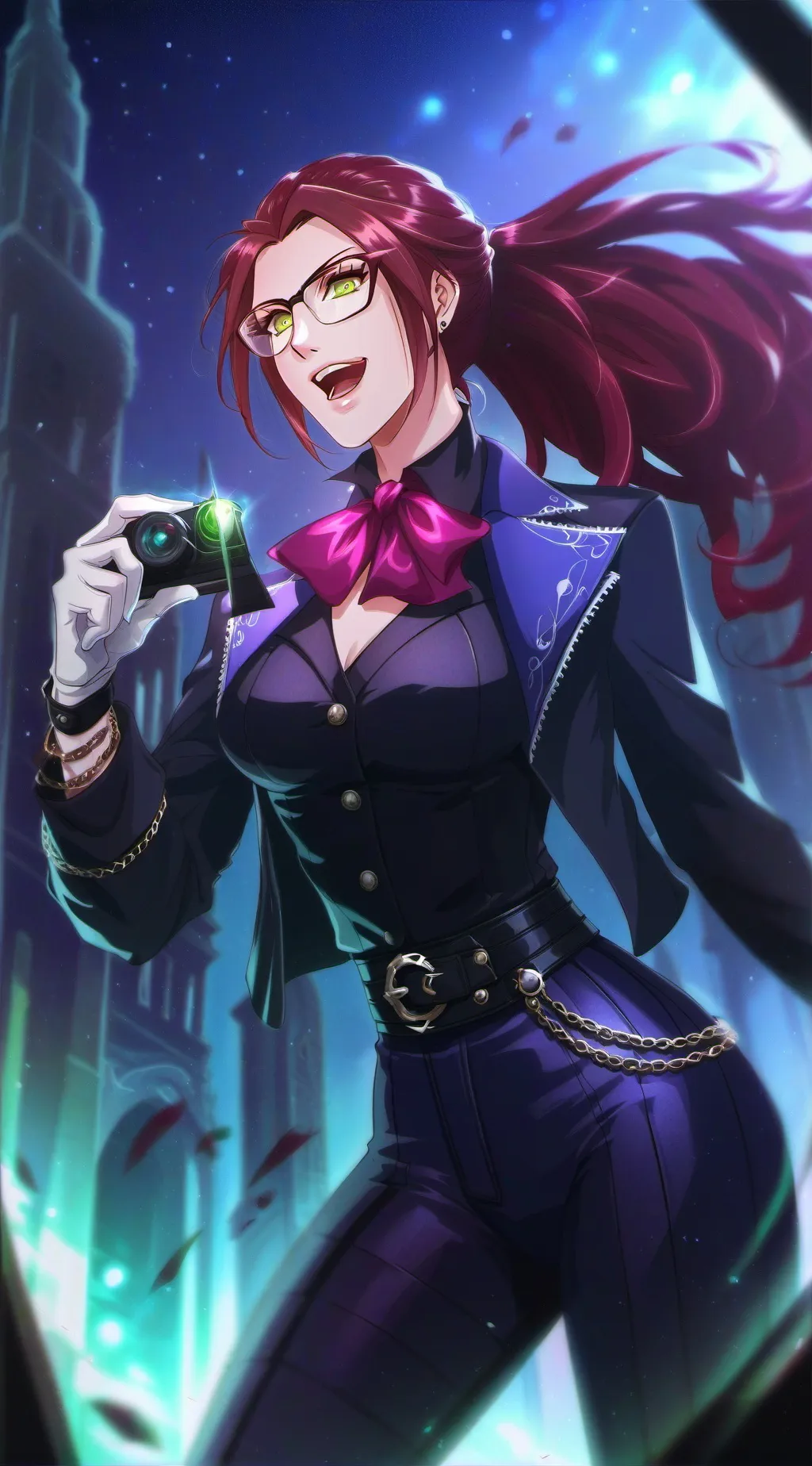 ai character: tricma background