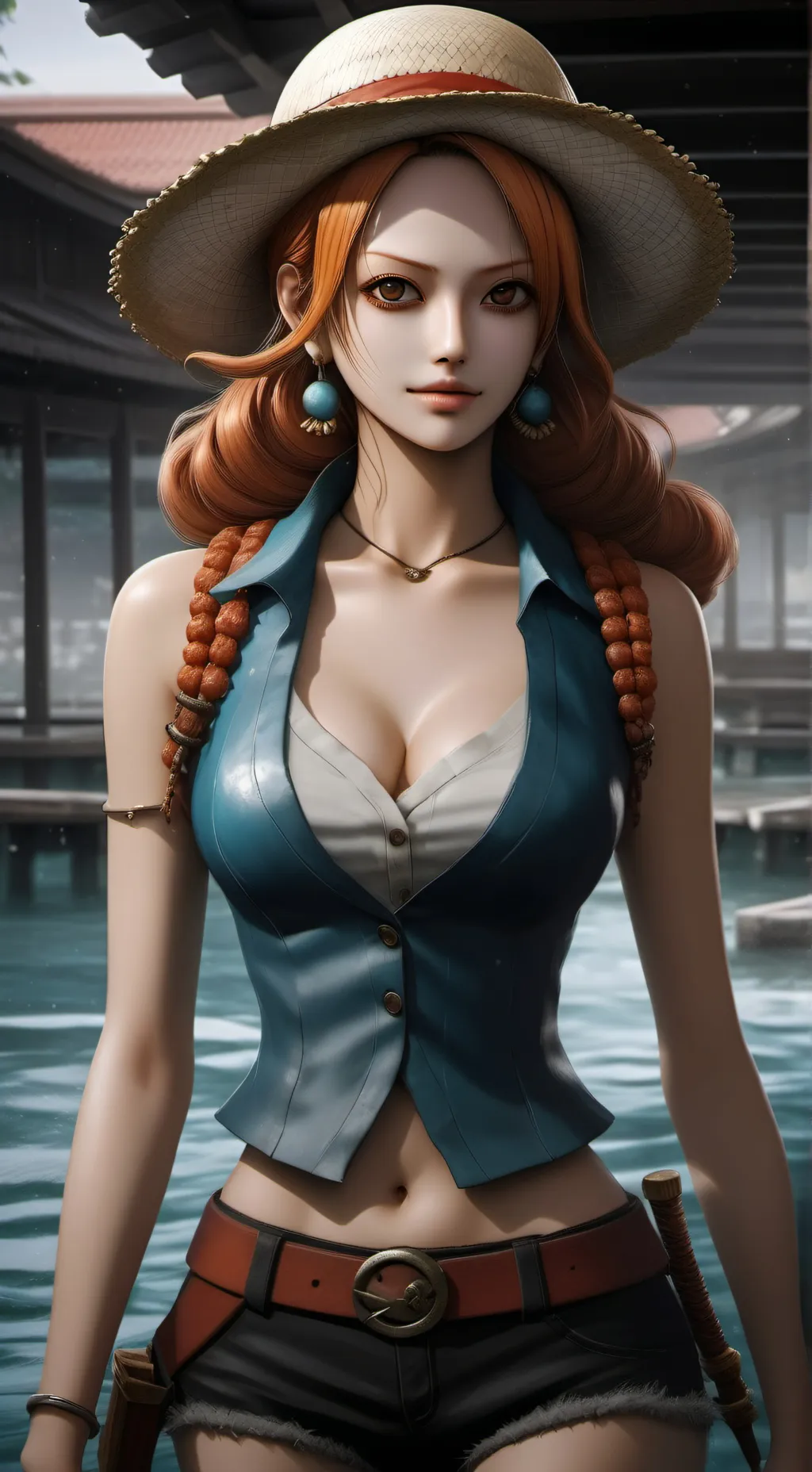 ai character: nami background