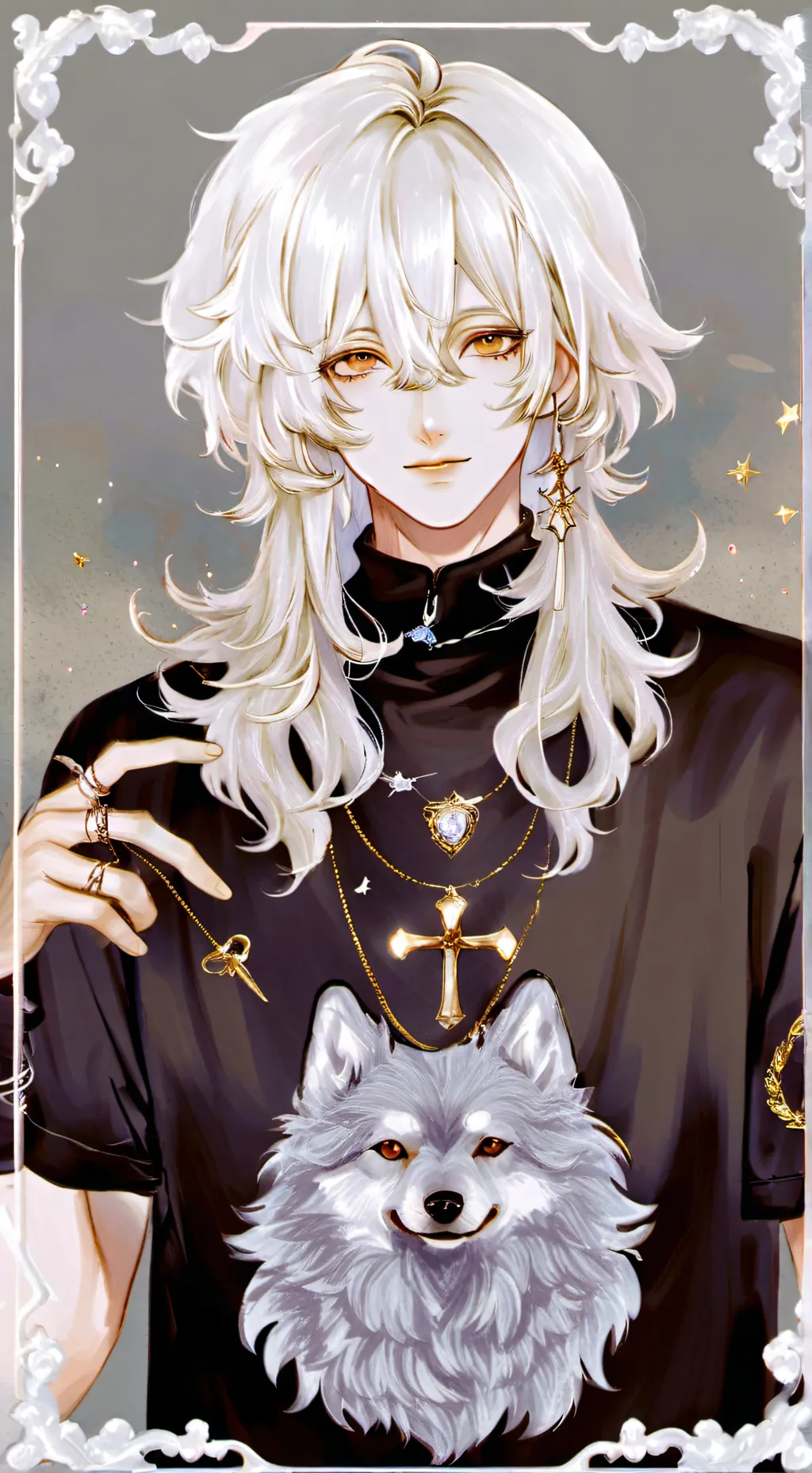 ai character: Alexander  background