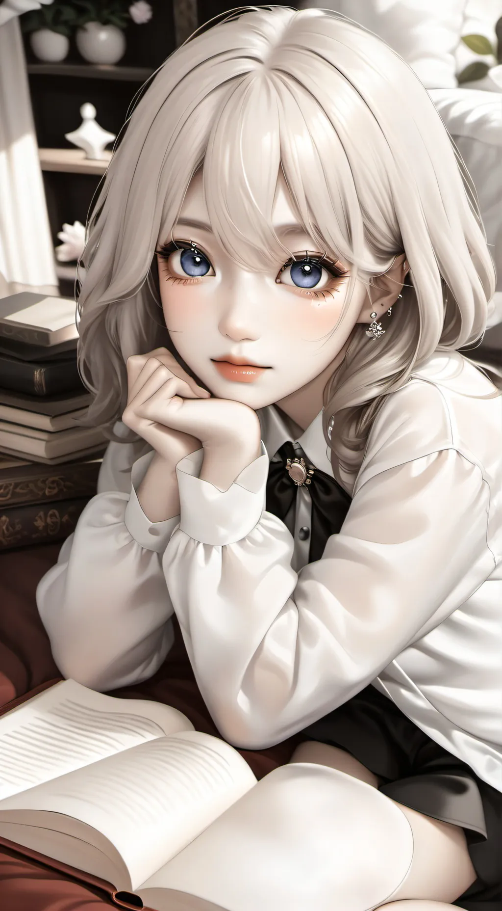 ai character: Aurora Kishi background