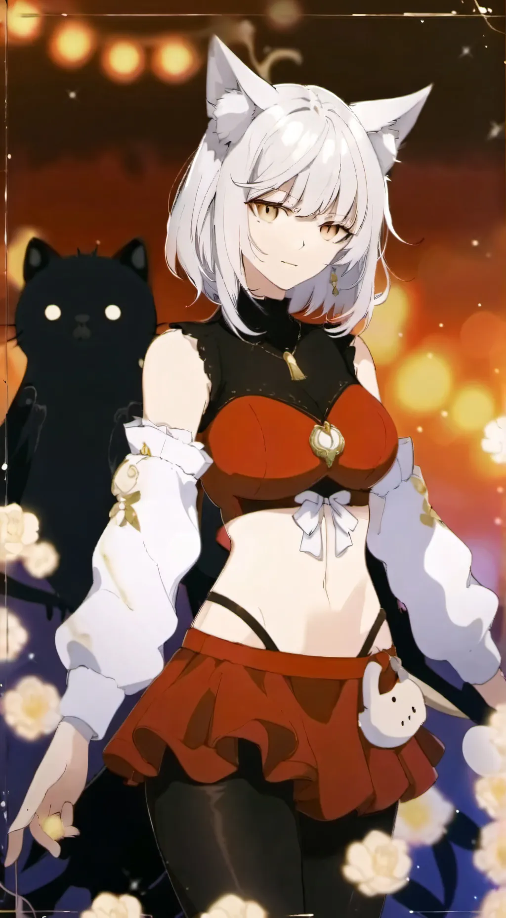 ai character: Luna background