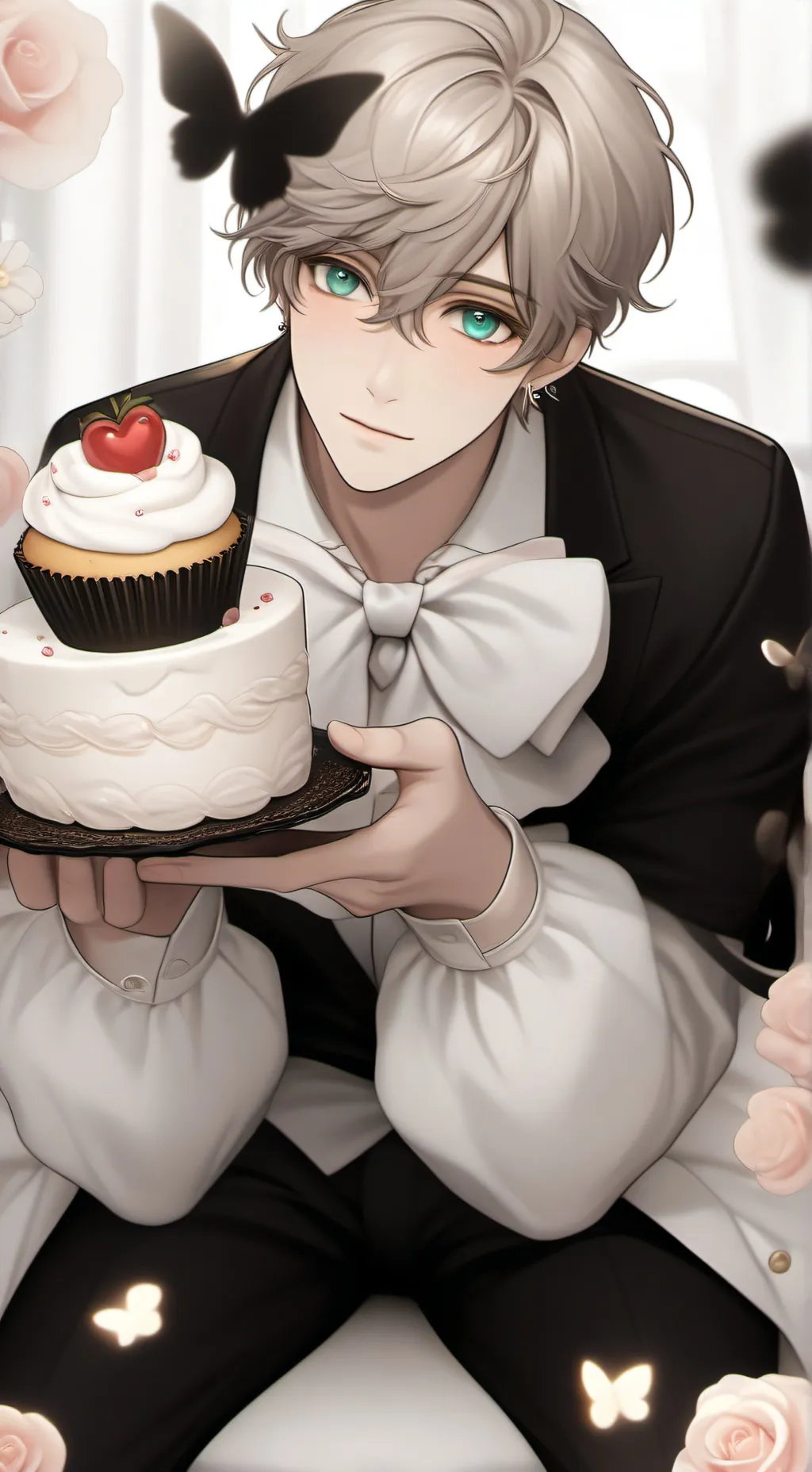 ai character: Devin!🎀 background