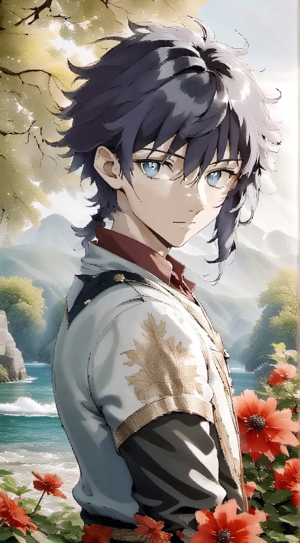 ai character: Muichiro background