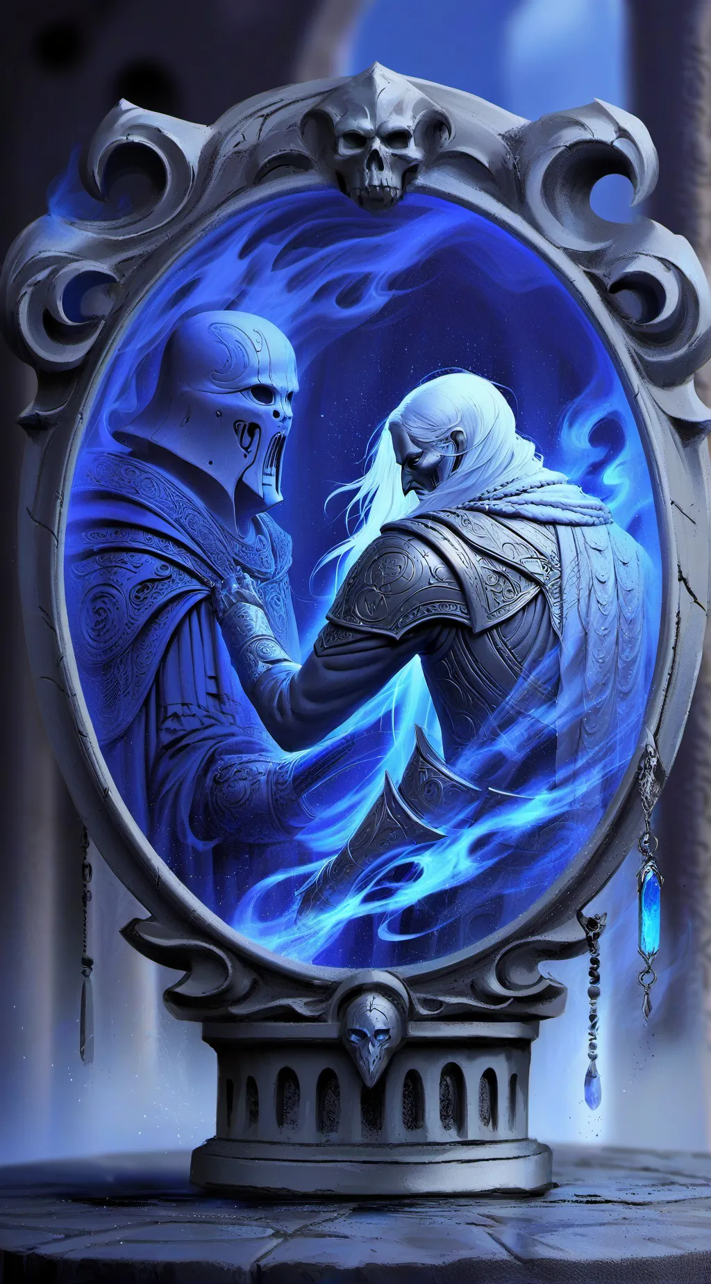 ai character: king  background