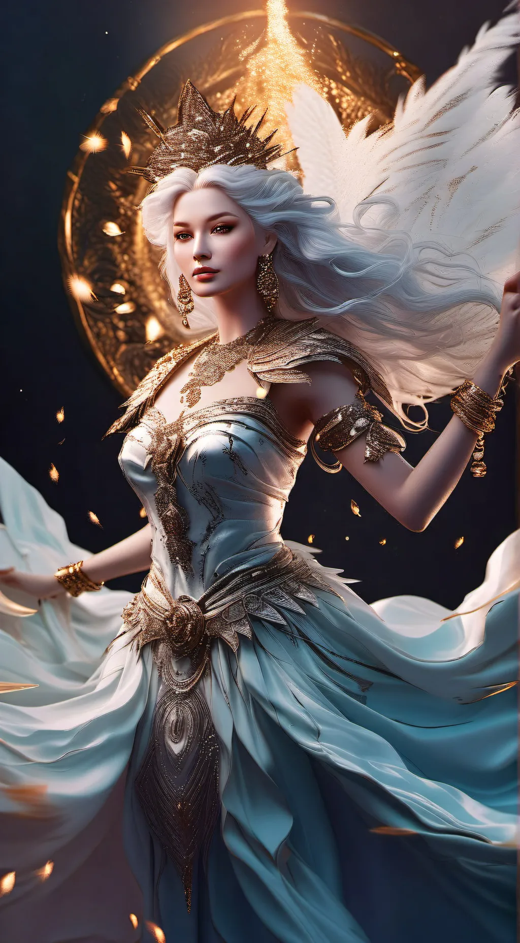 ai character: Evelyn background