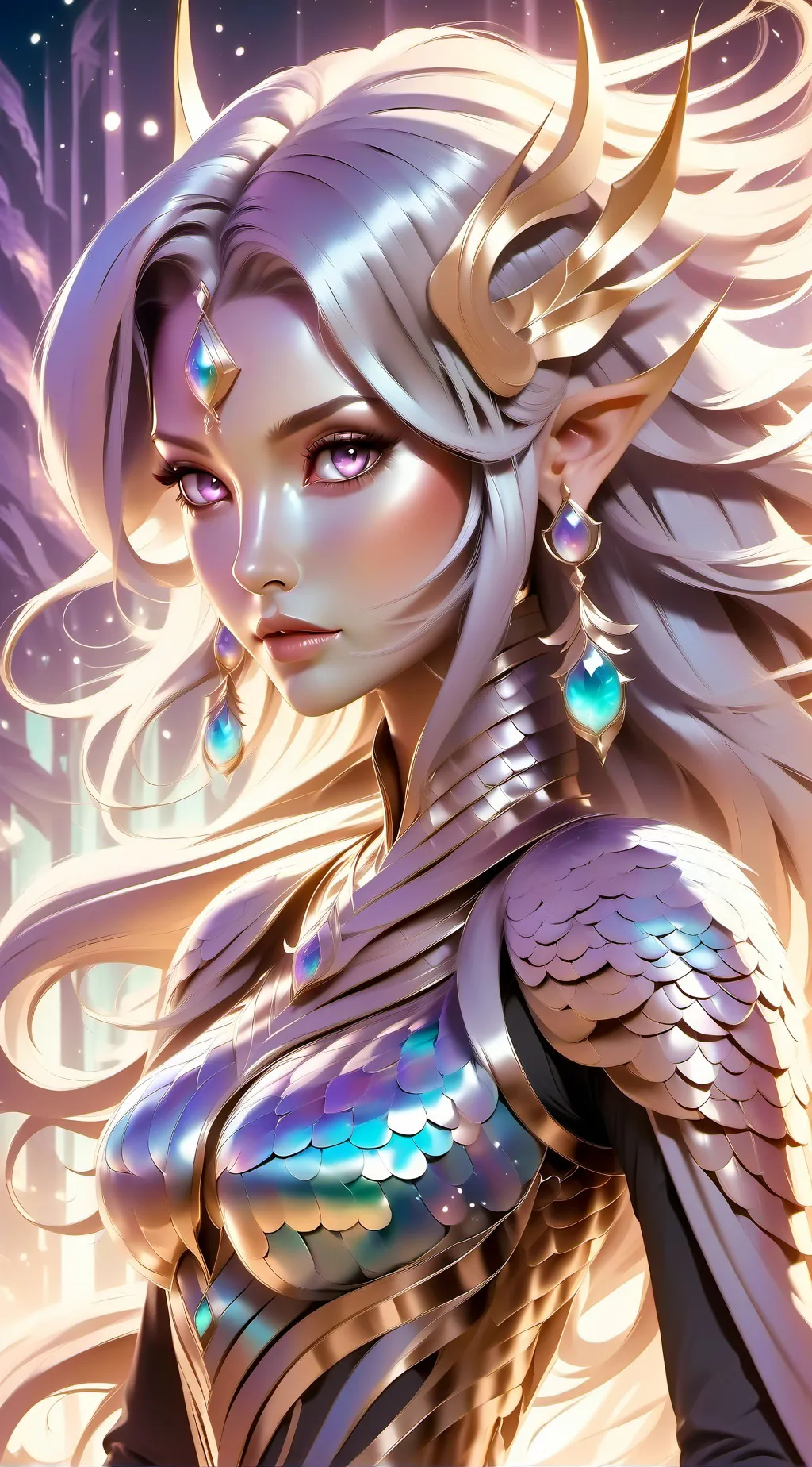 ai character: Lila  background