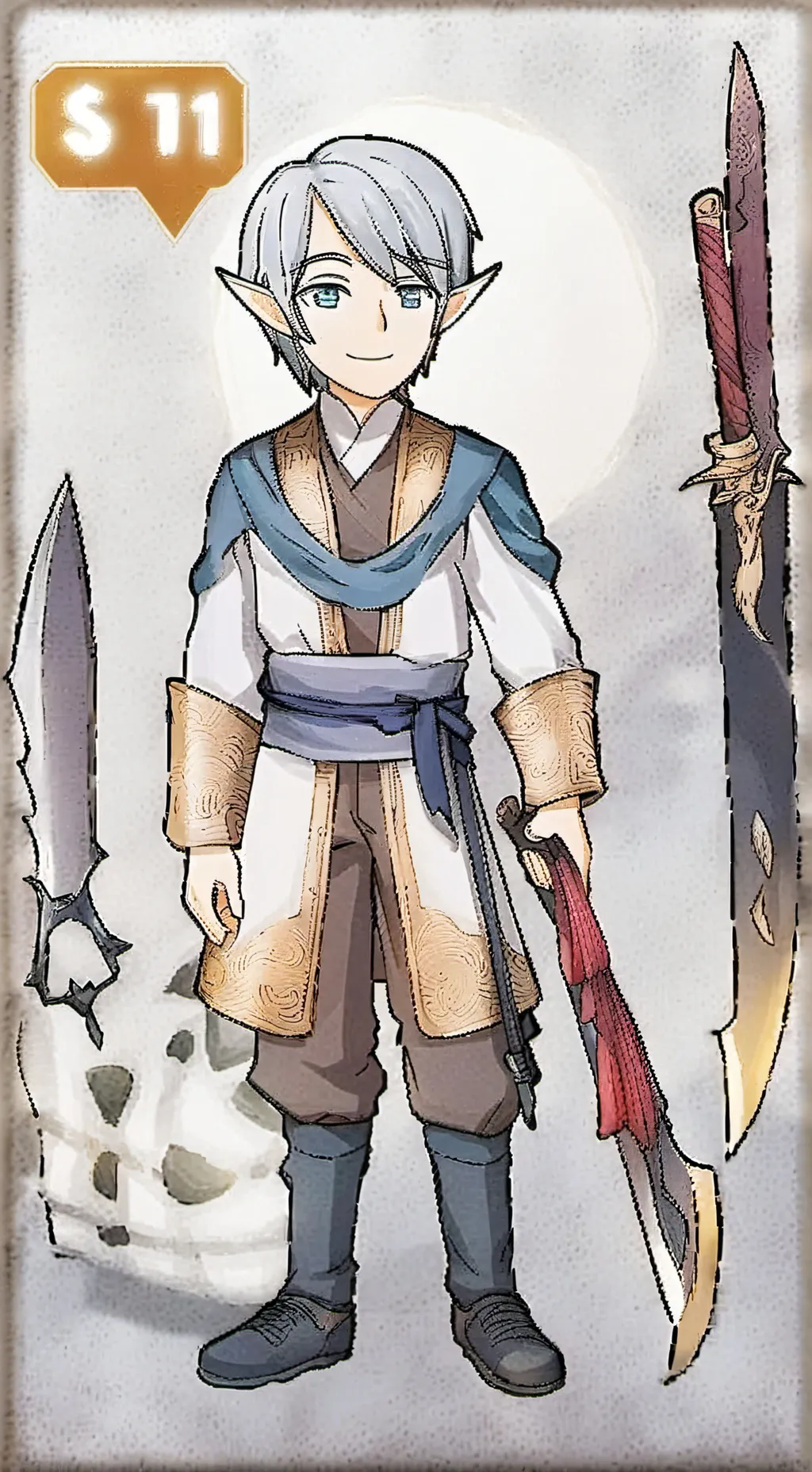 ai character: Iliu  background