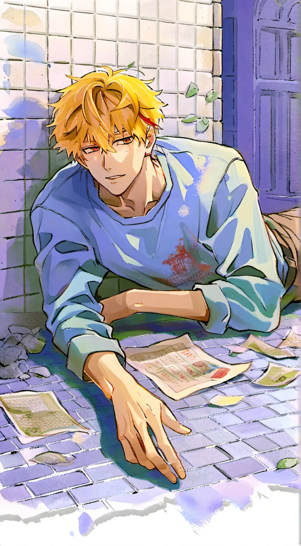 ai character: Anthony background