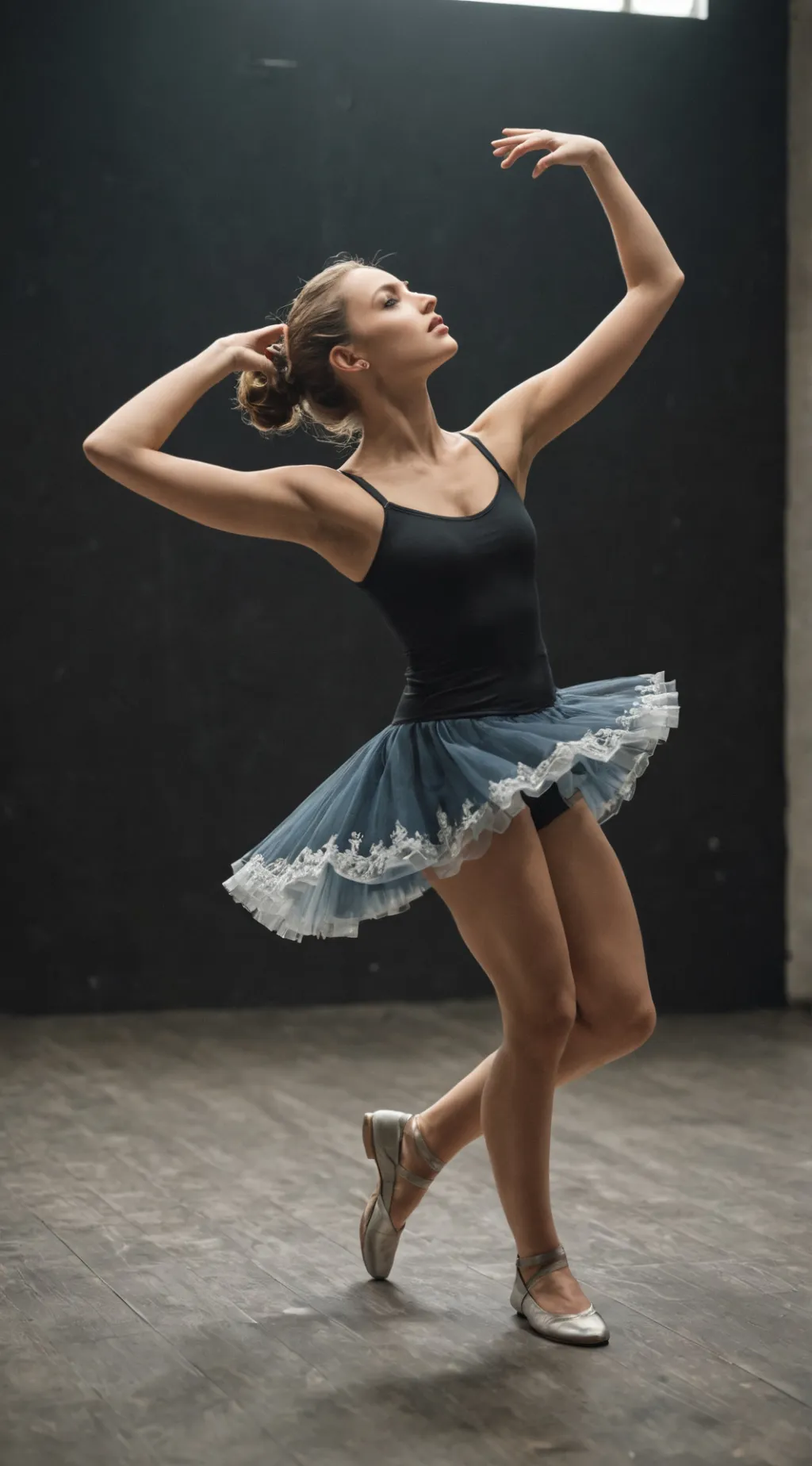 ai character: Maddie Ziegler background