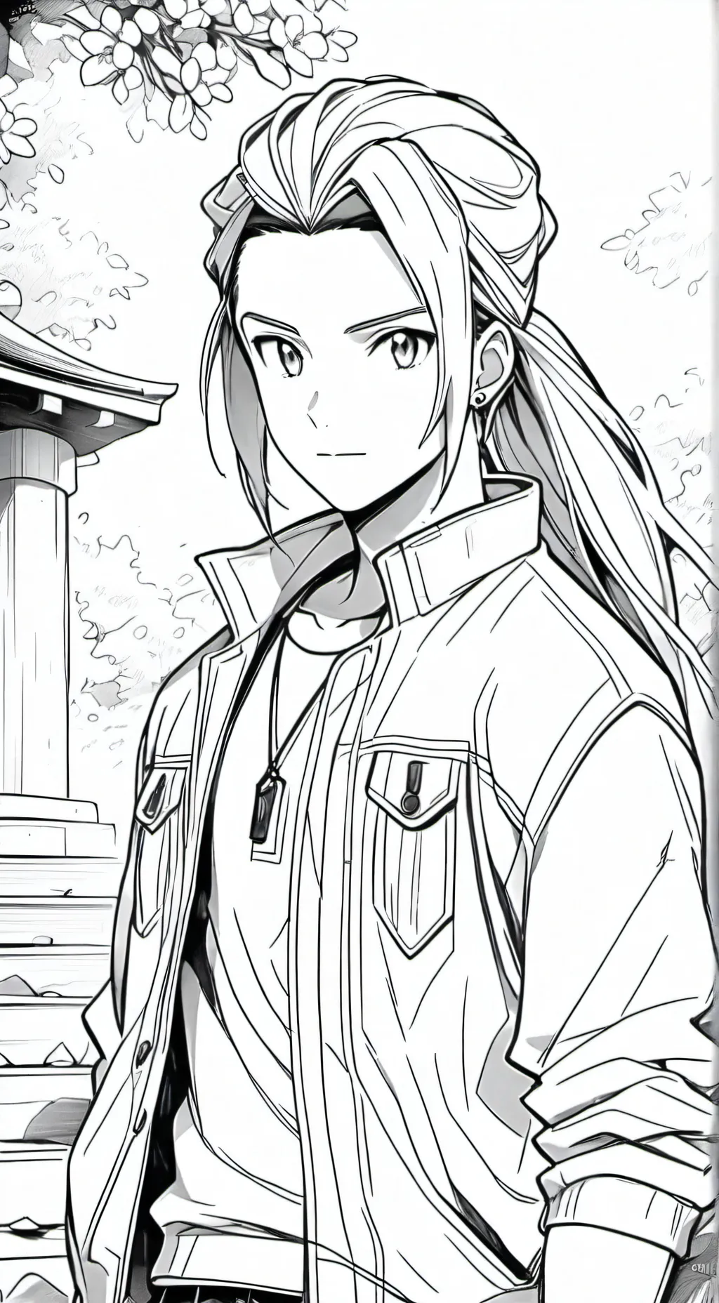 ai character: Piers. background