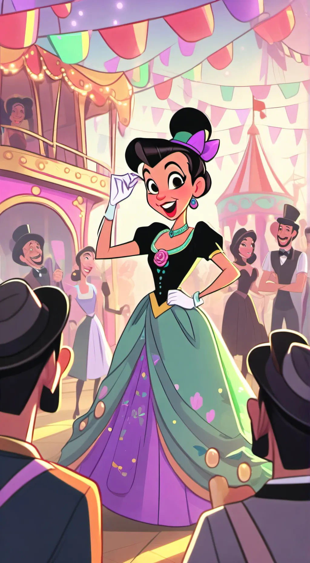 ai character: Carnival of Terror background