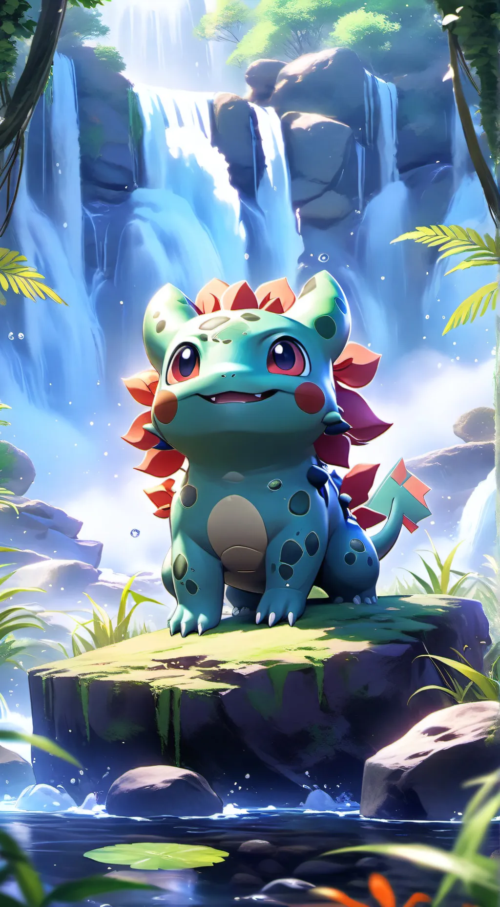 ai character: בלבזאור background