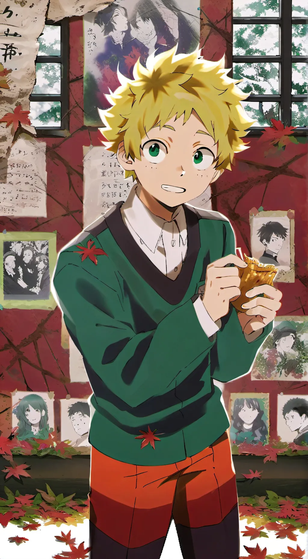 ai character: Mha background