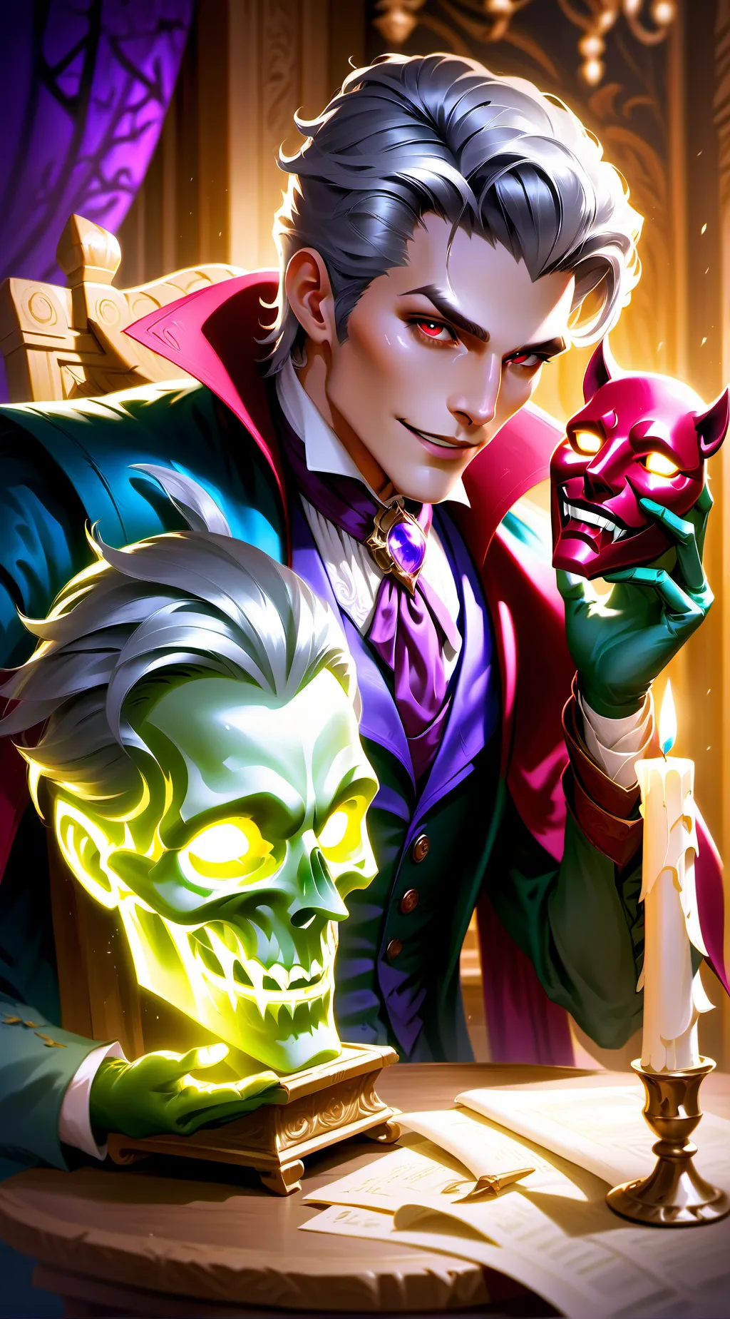 ai character: Dio Brando background