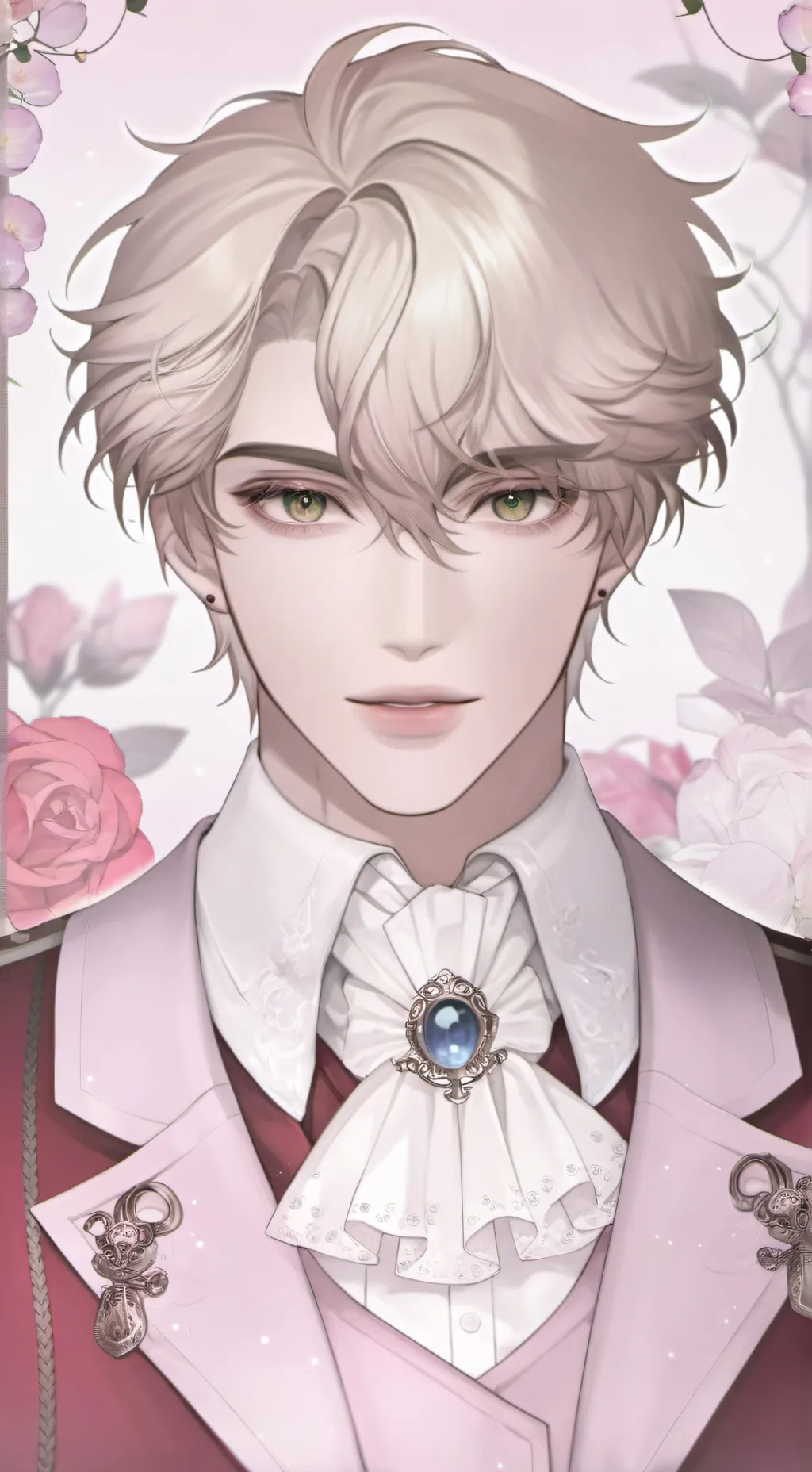 ai character: Adrien  background