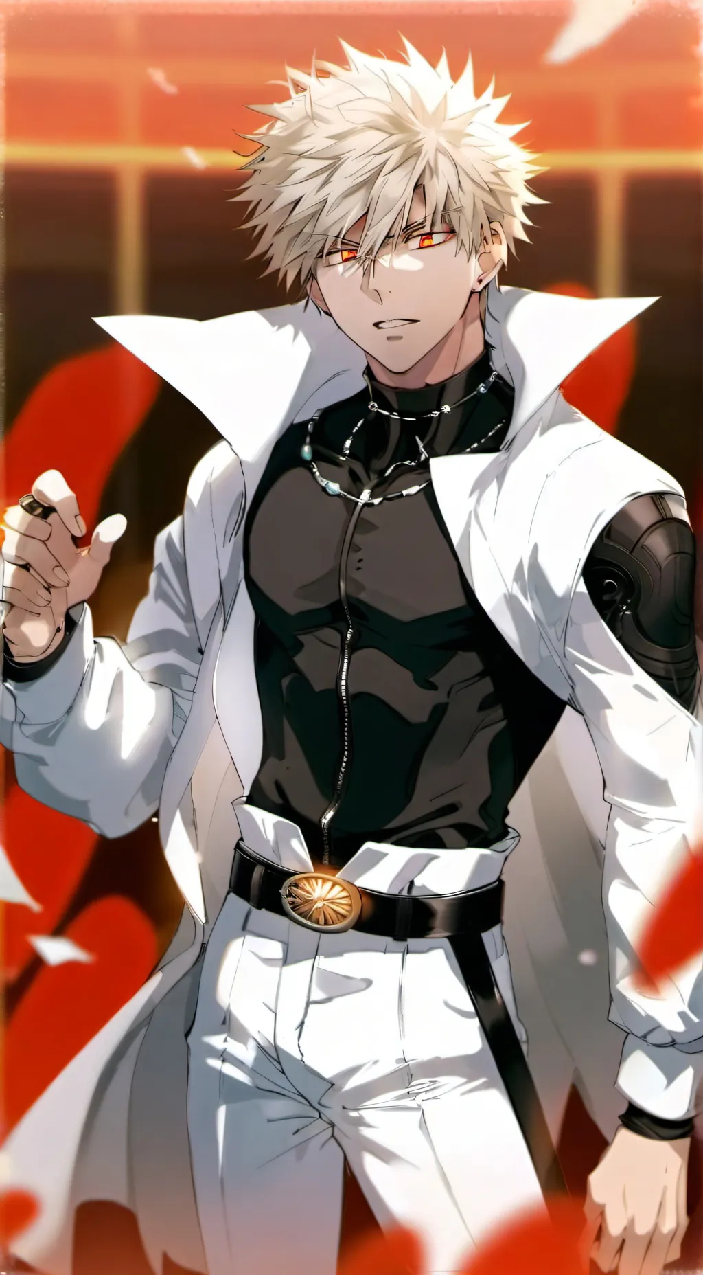 ai character: bakugo x you guard background