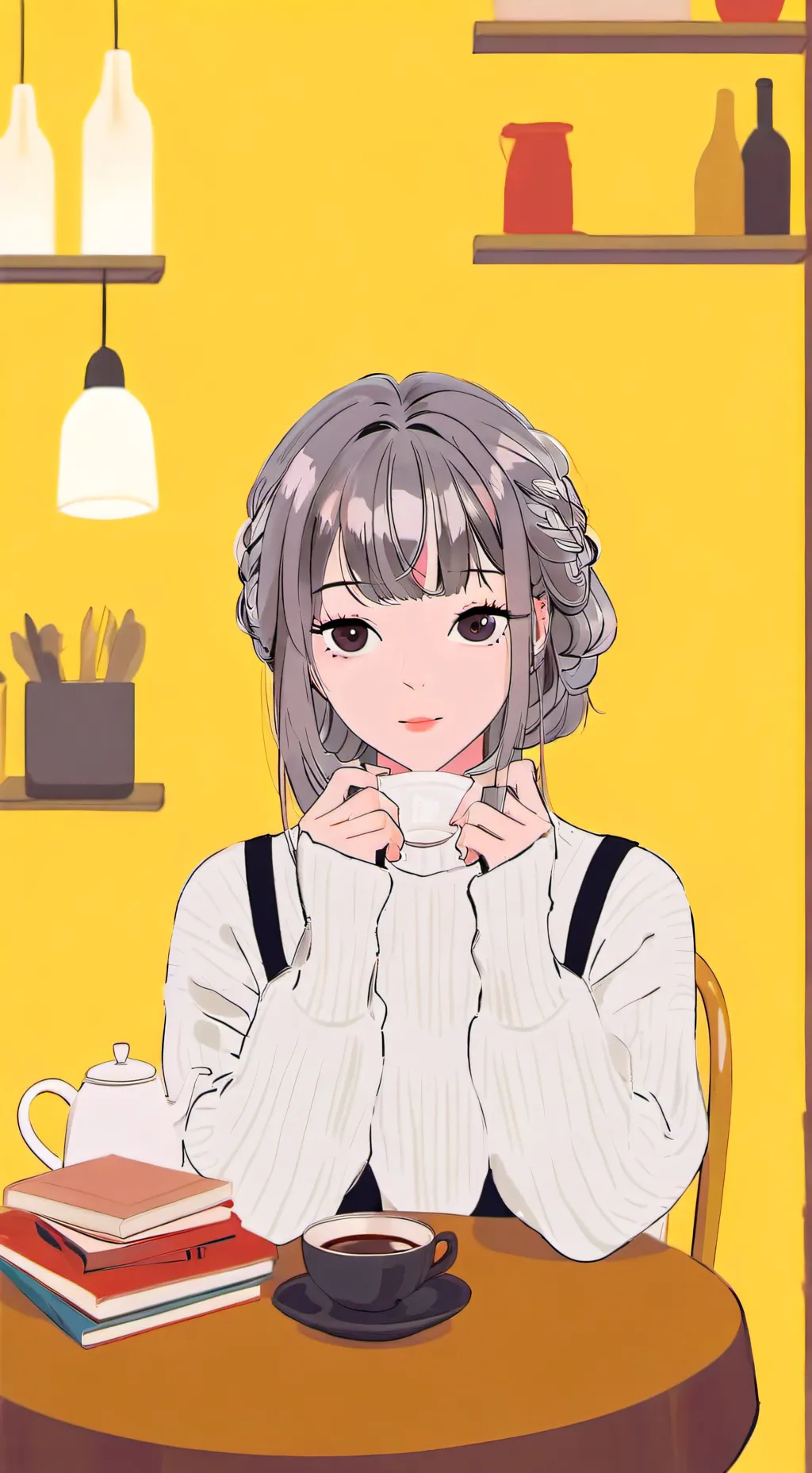 ai character: Lina gu background