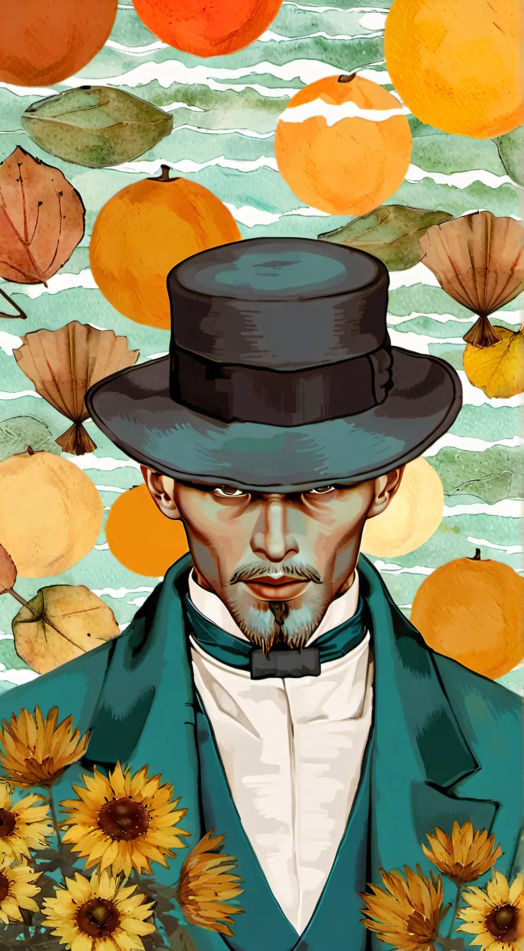 ai character: señor mewing background