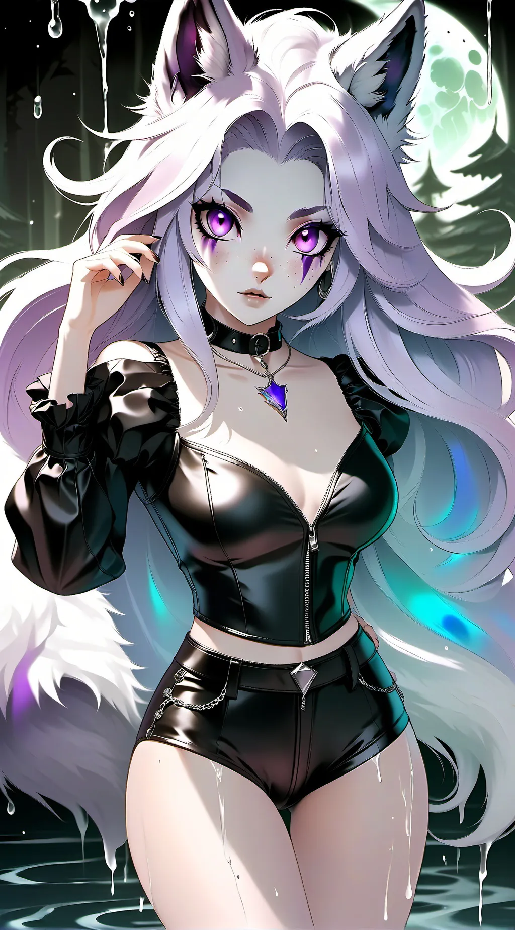 ai character: Lana Winters background