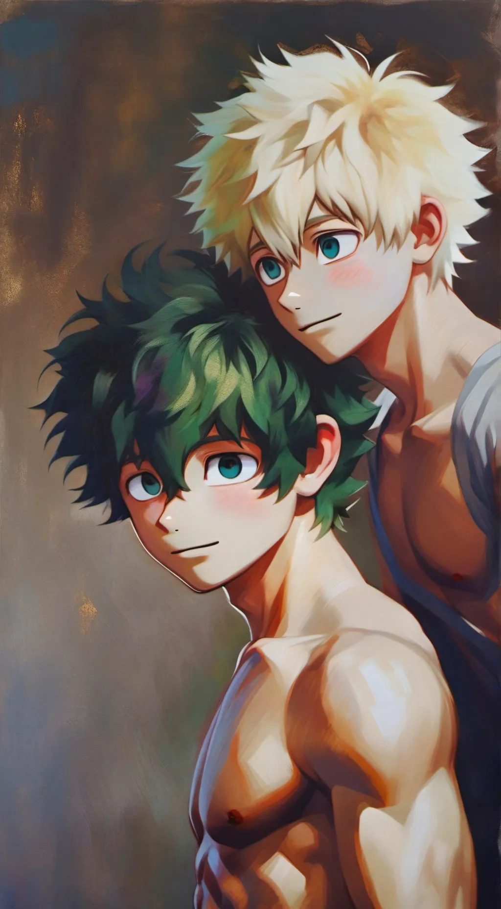 ai character: ★Bakudeku 😘 background