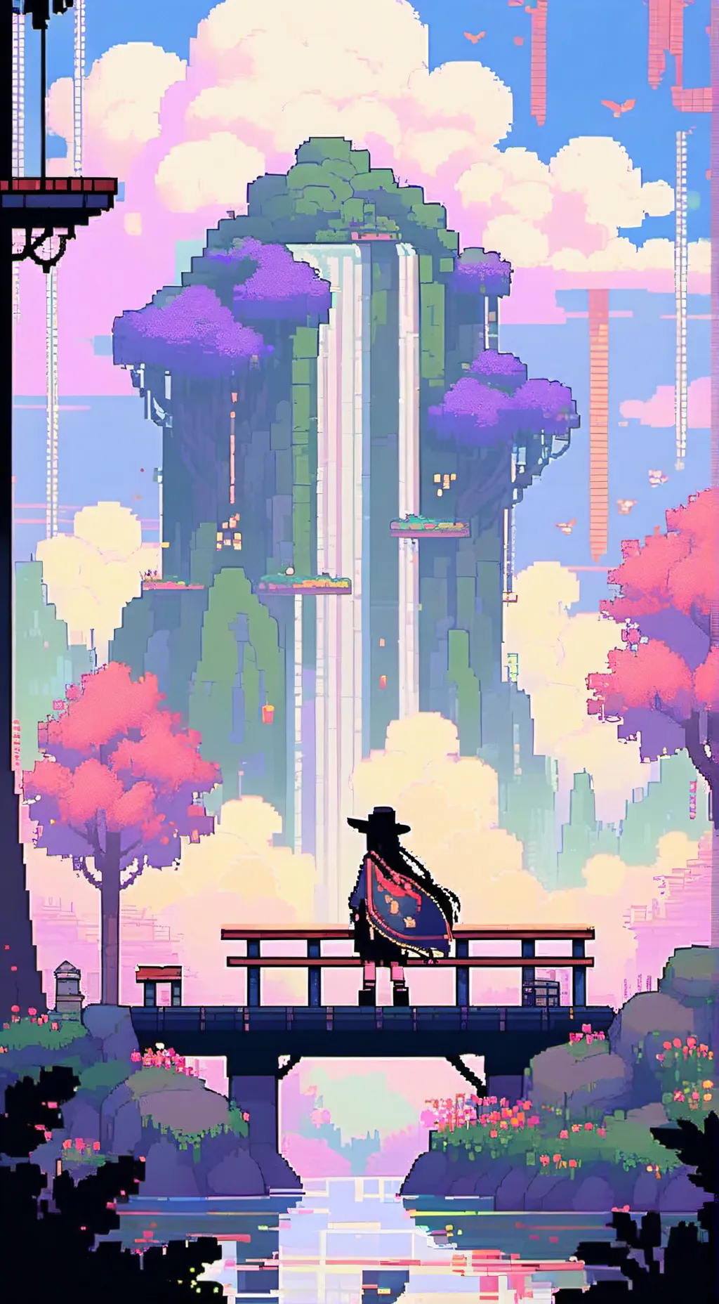 ai character: black vs wenda  background