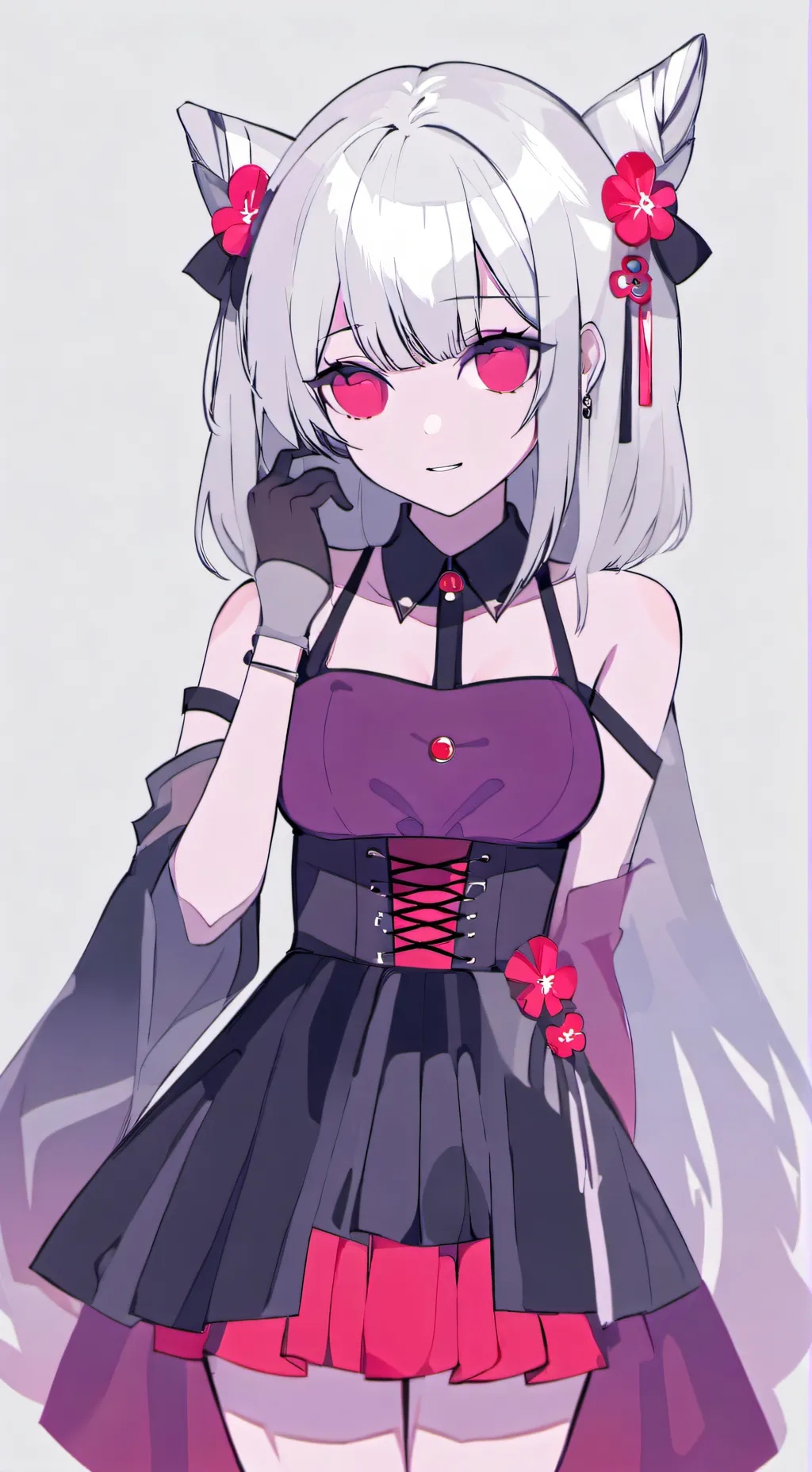 ai character: Luna background