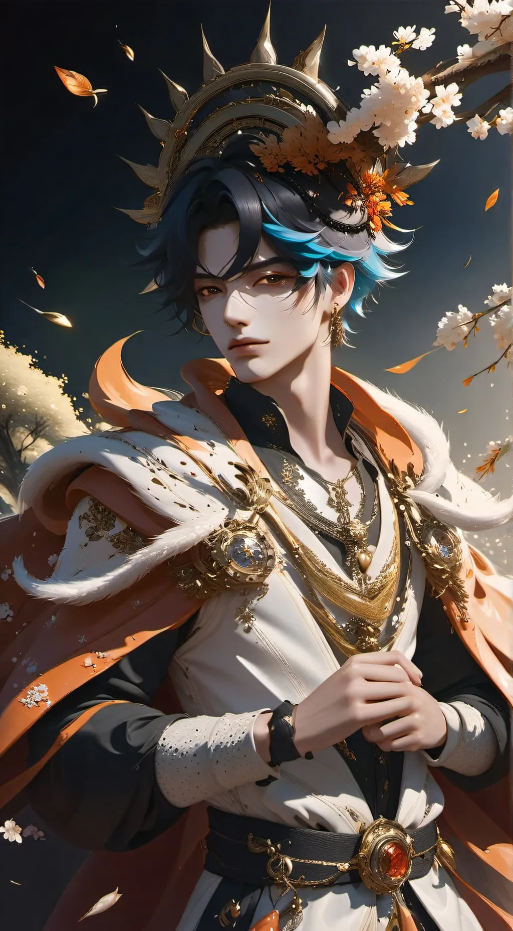 ai character: Jonathan  background