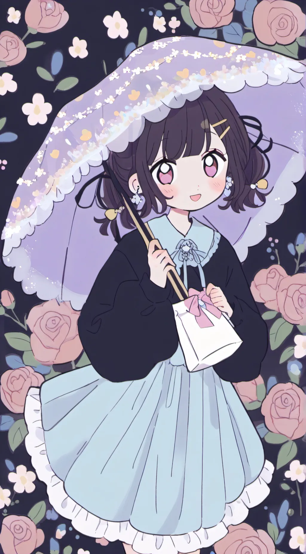 ai character: аня background