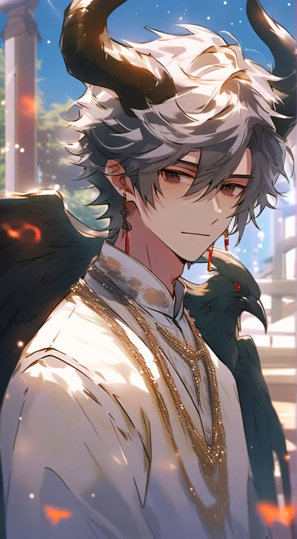 ai character: 》◇Kael◇《 background