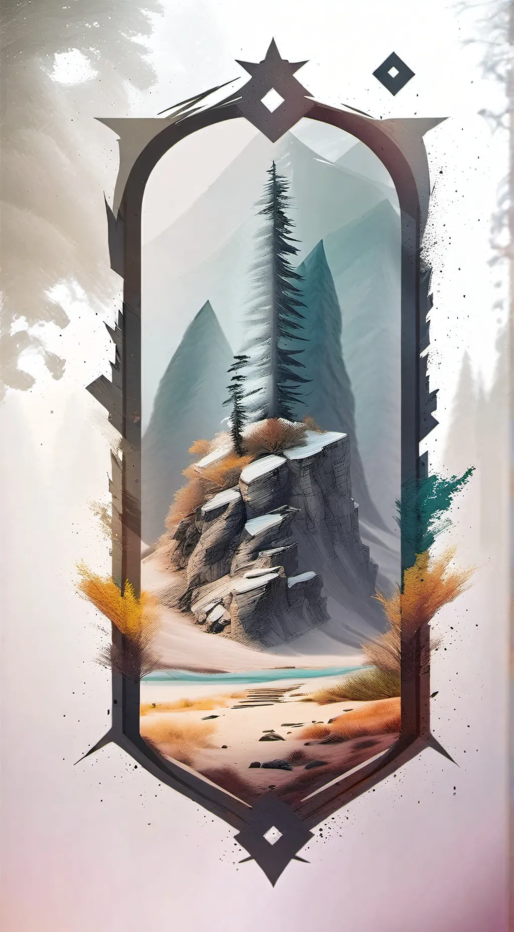 ai character: Dw Mains Siblings background