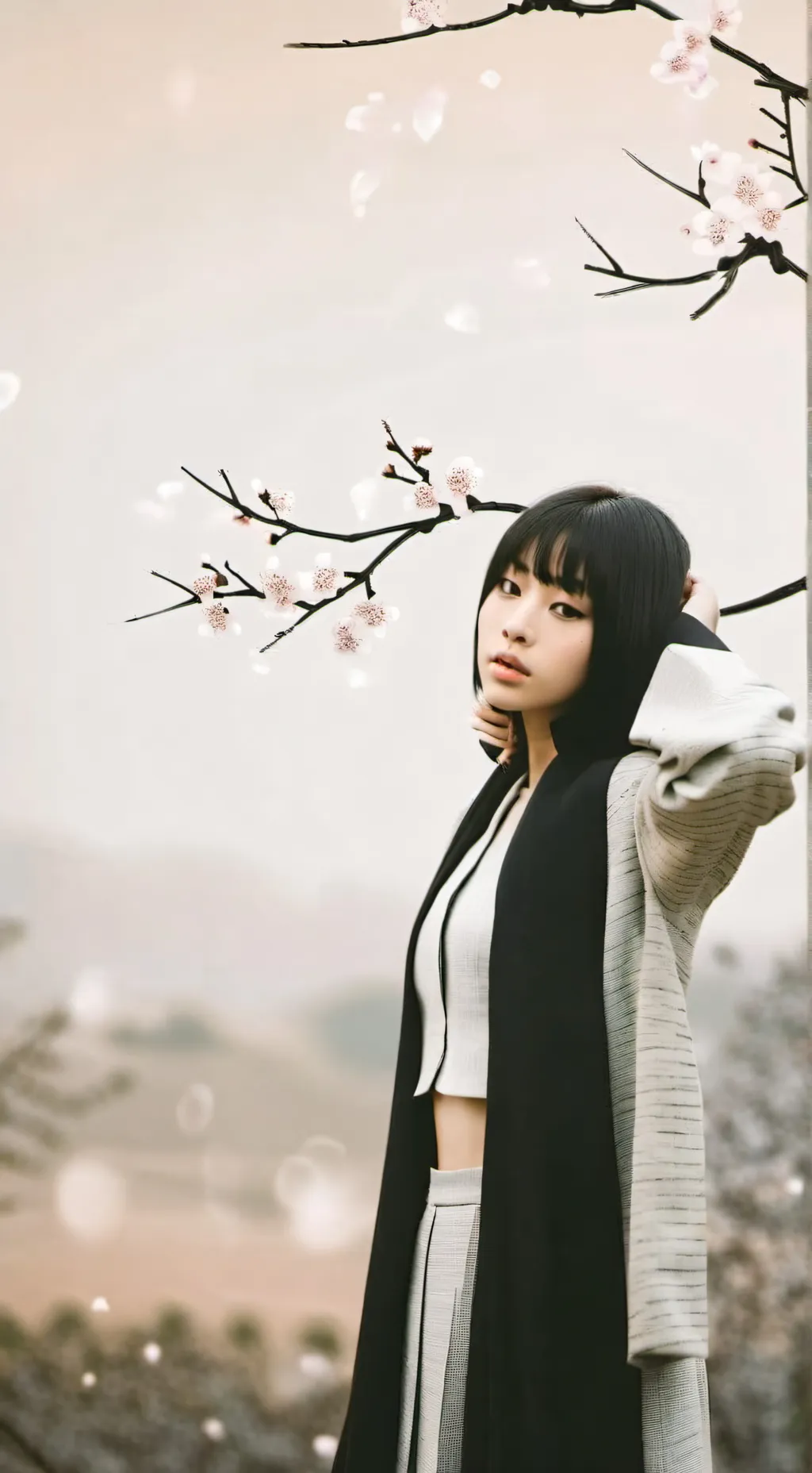 ai character: Chaeyoung background