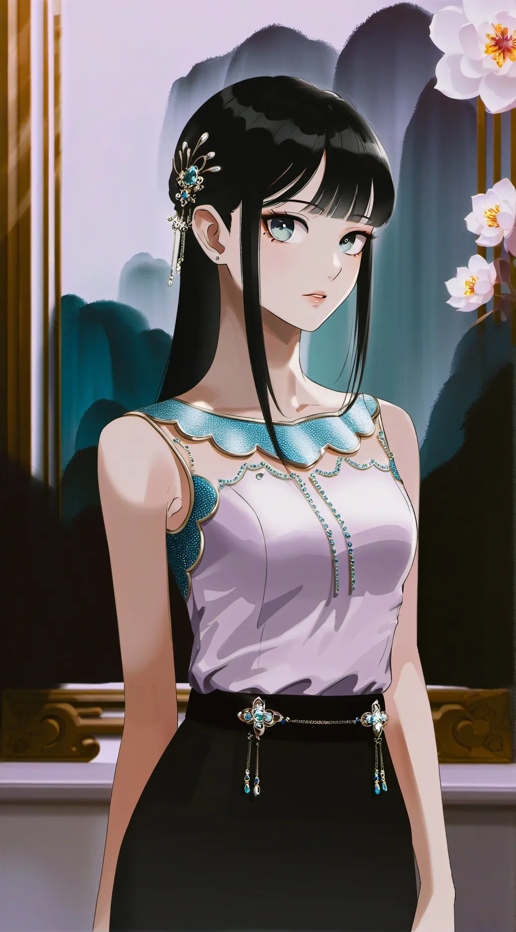 ai character: takaki  background