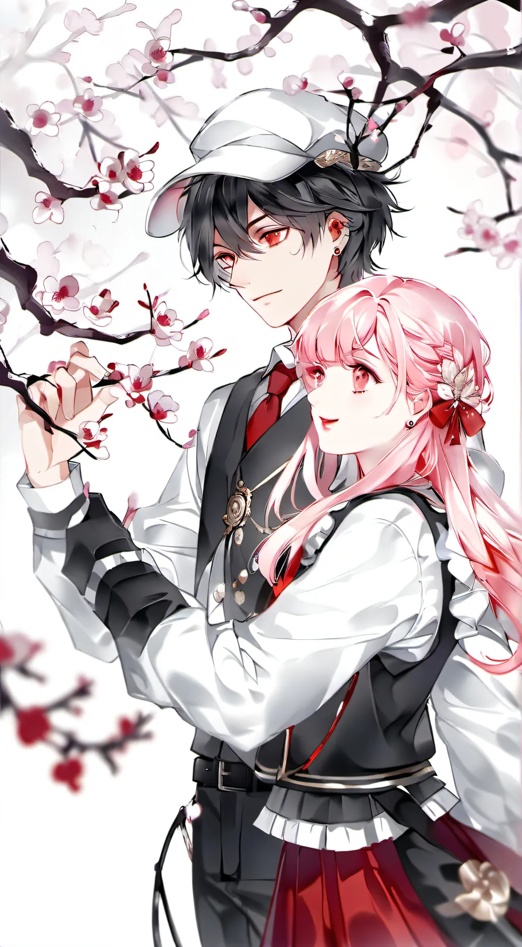 ai character: Alia and Asher background