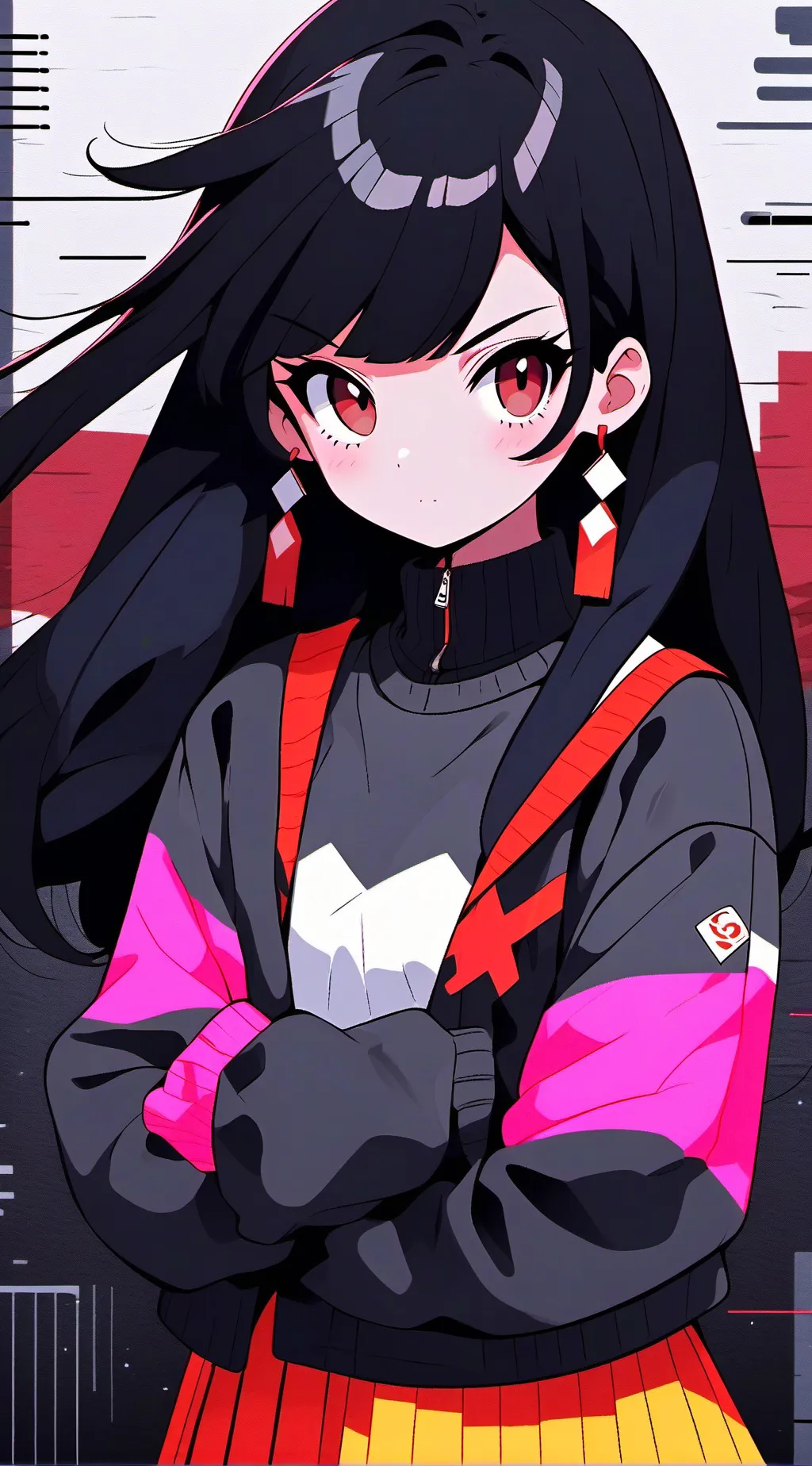 ai character: Melody background