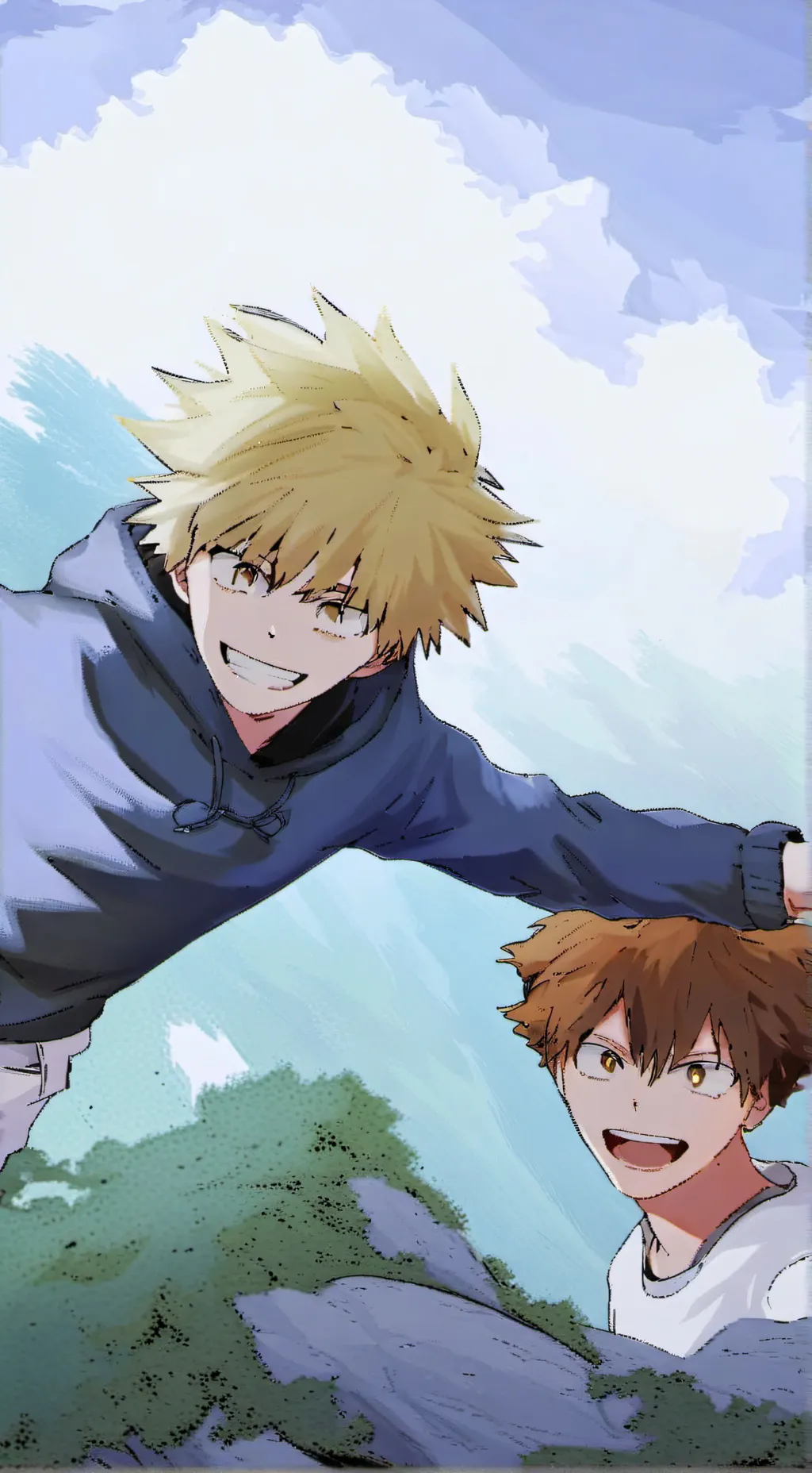 ai character: Bakugo background